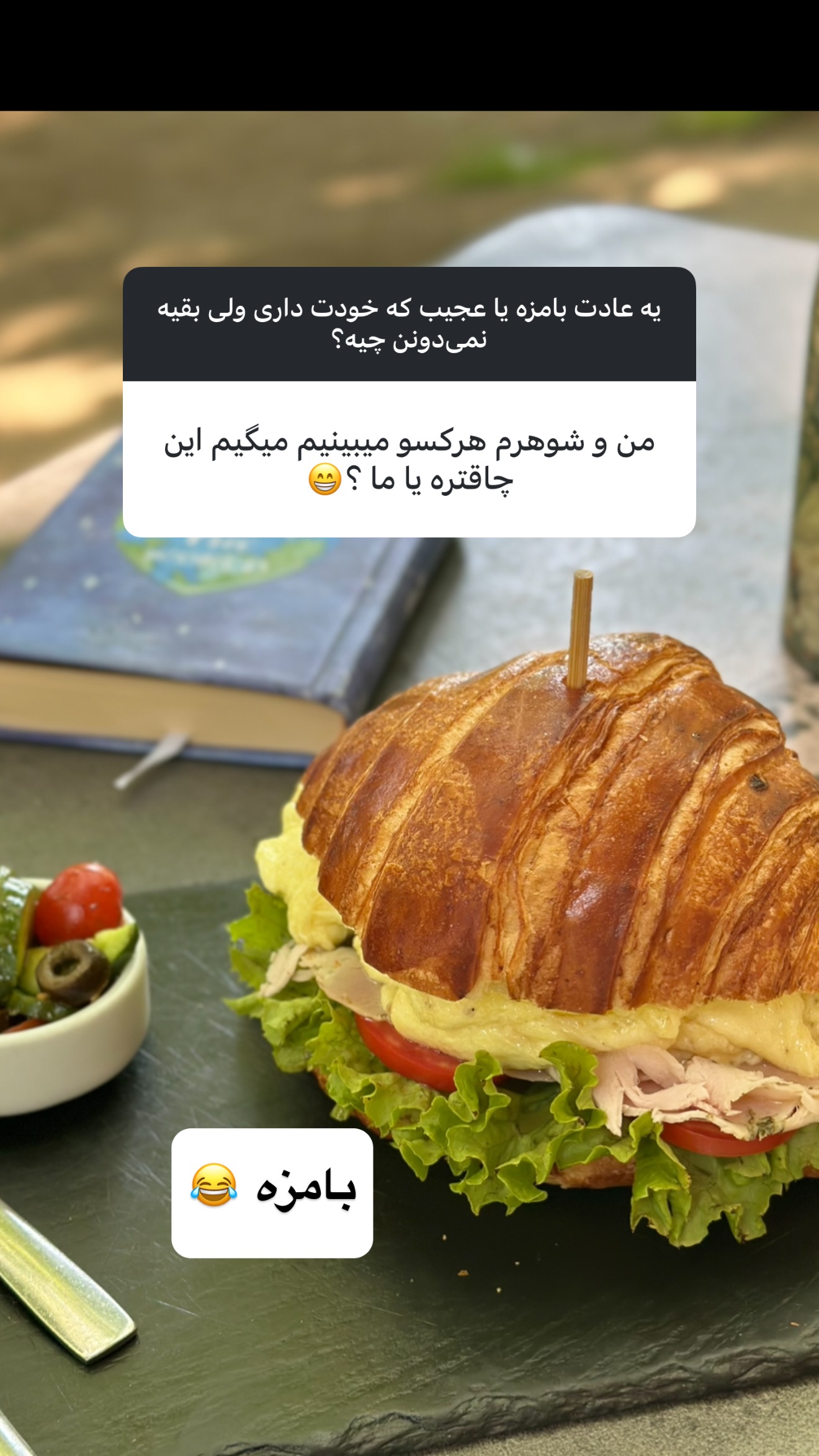  جدید ترین استوری اینستاگرام نفیسه عابدی