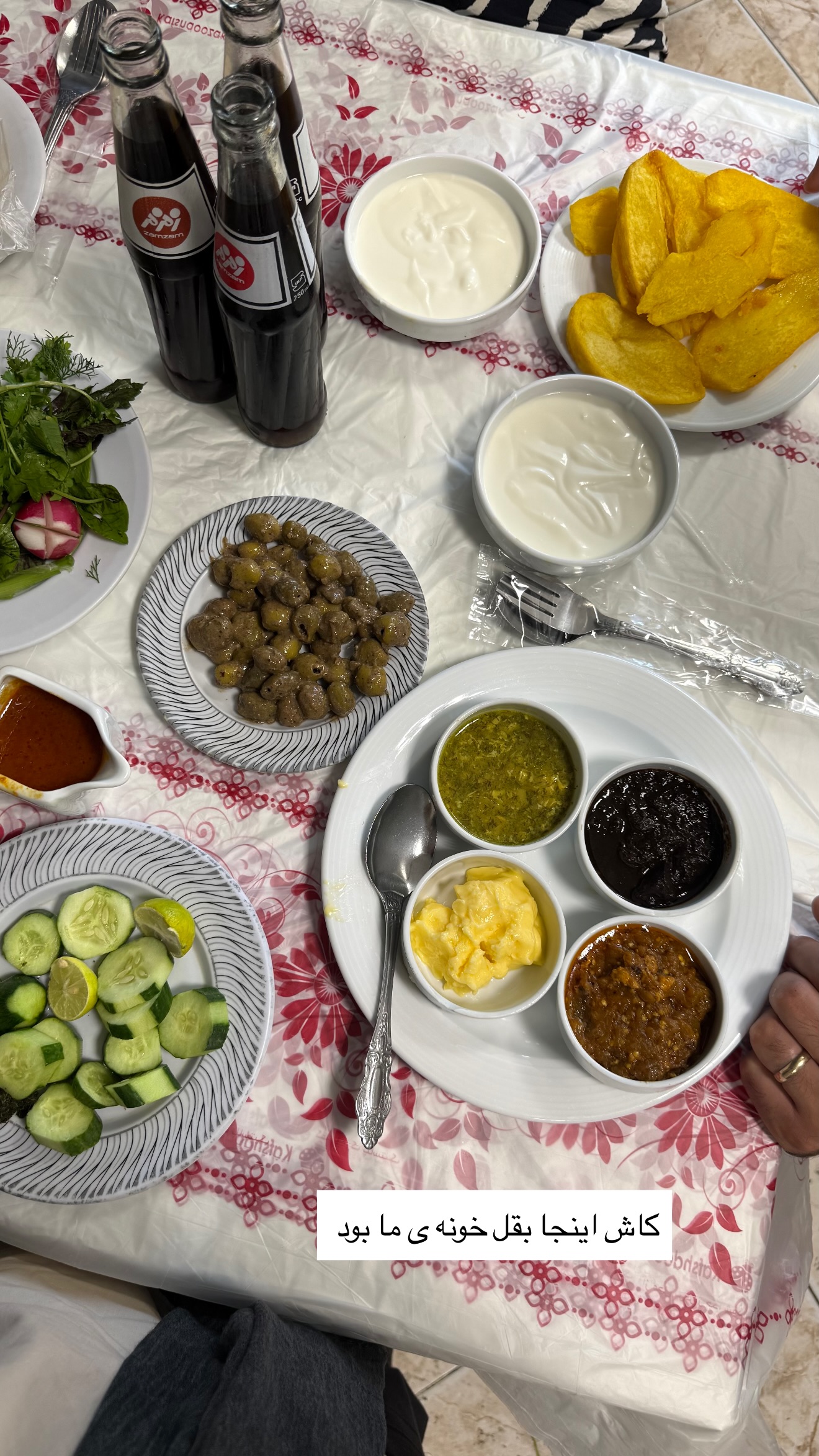  جدید ترین استوری اینستاگرام نفیسه عابدی