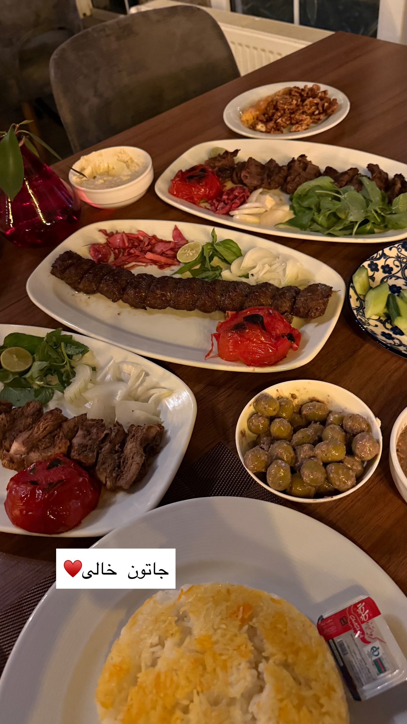  جدید ترین استوری اینستاگرام نفیسه عابدی
