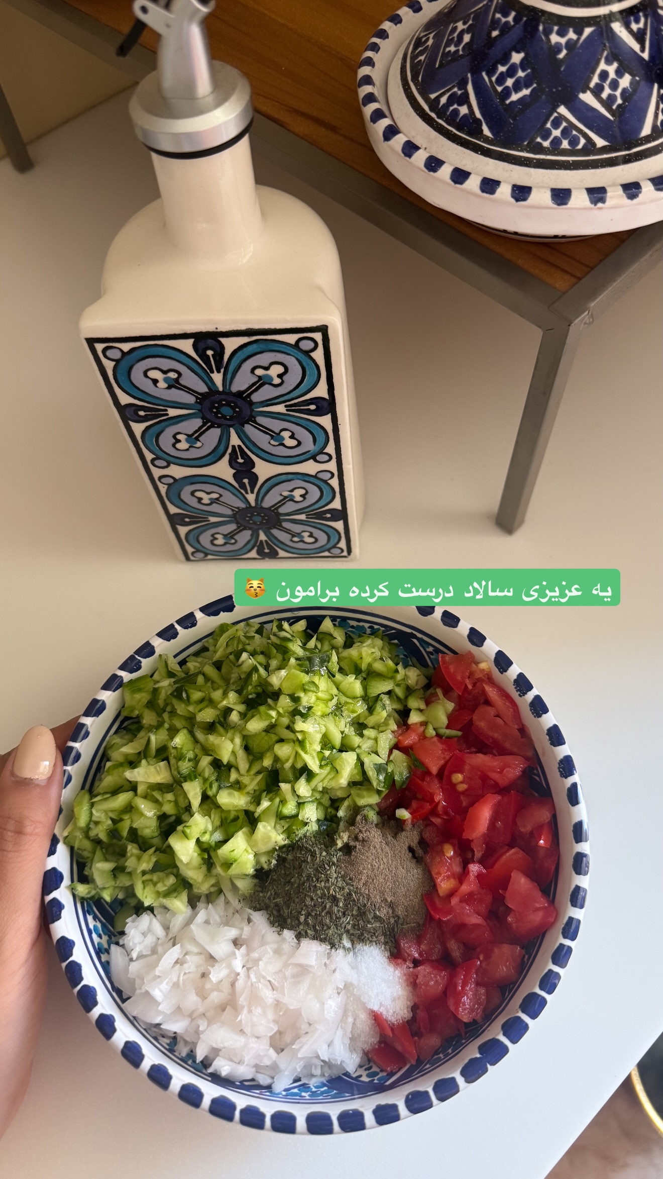  جدید ترین استوری اینستاگرام نفیسه عابدی