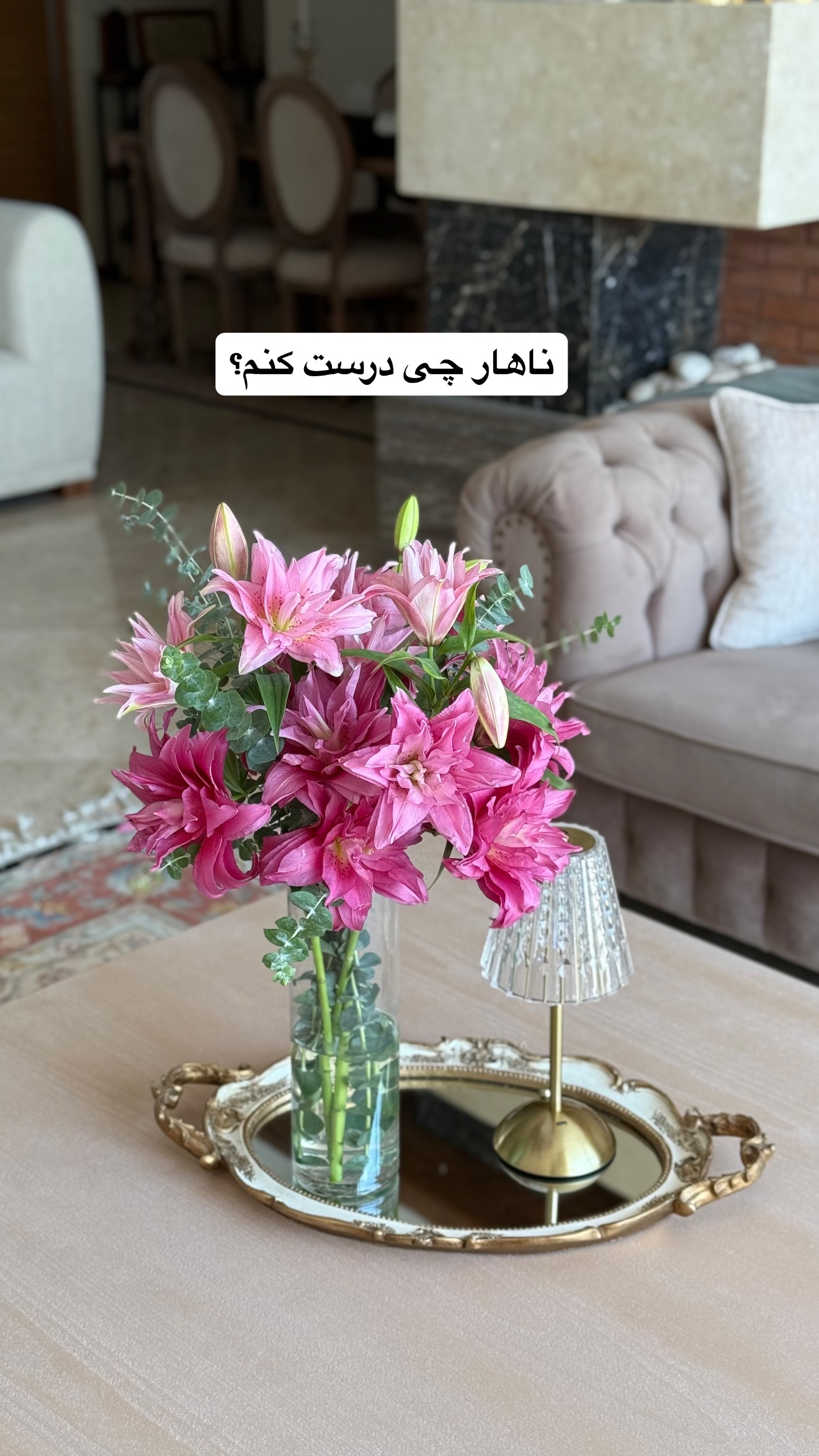 جدید ترین استوری اینستاگرام نفیسه عابدی