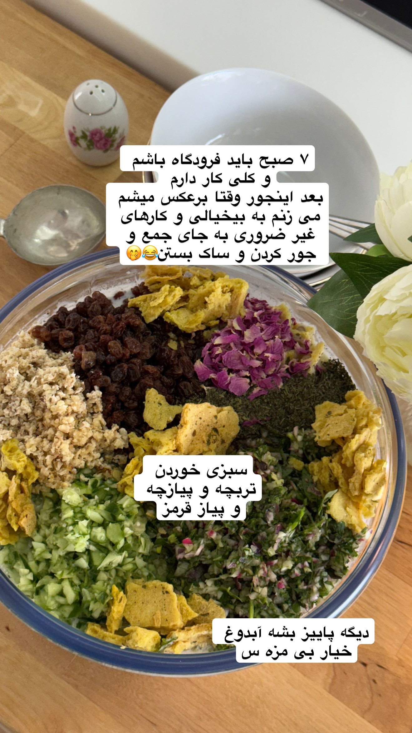  جدید ترین استوری اینستاگرام نفیسه عابدی