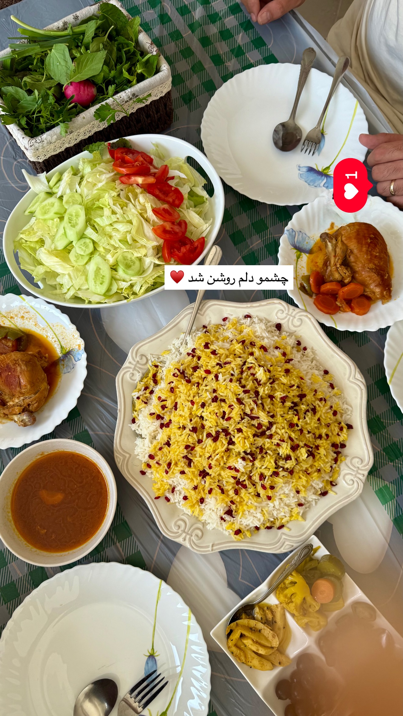  جدید ترین استوری اینستاگرام نفیسه عابدی