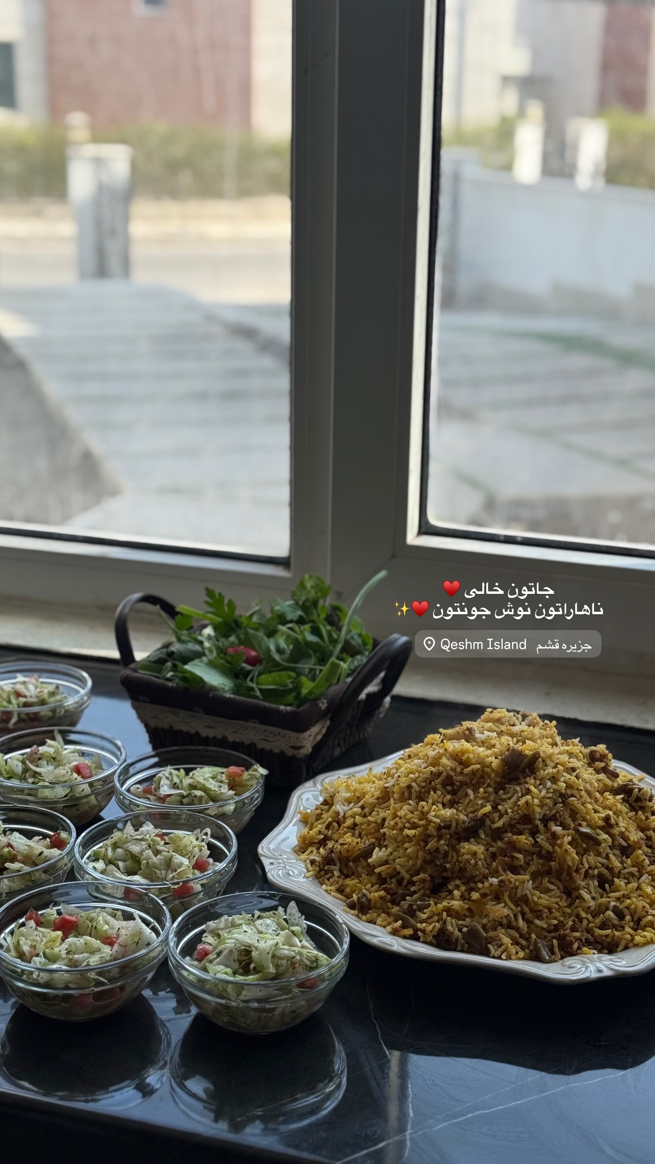 جدید ترین استوری اینستاگرام نفیسه عابدی