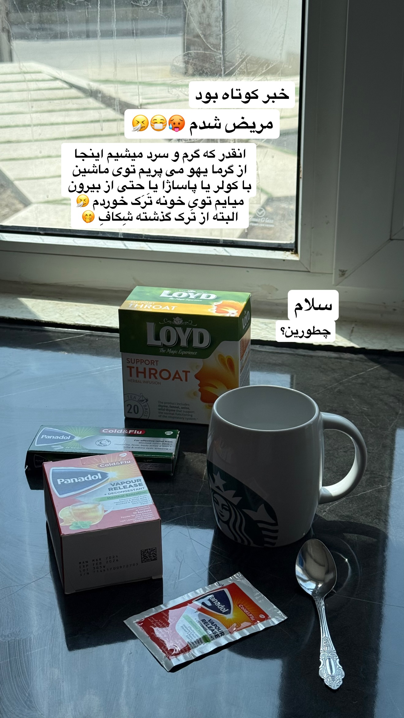  جدید ترین استوری اینستاگرام نفیسه عابدی