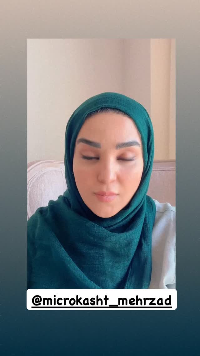  جدید ترین استوری اینستاگرام نفیسه عابدی