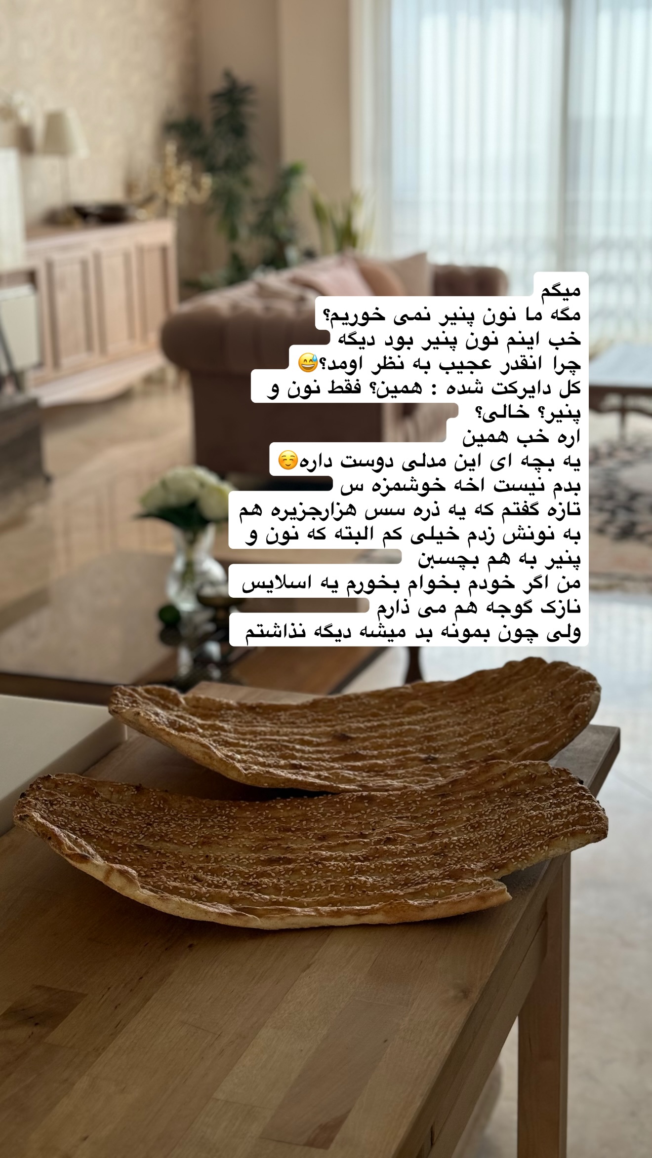  جدید ترین استوری اینستاگرام نفیسه عابدی