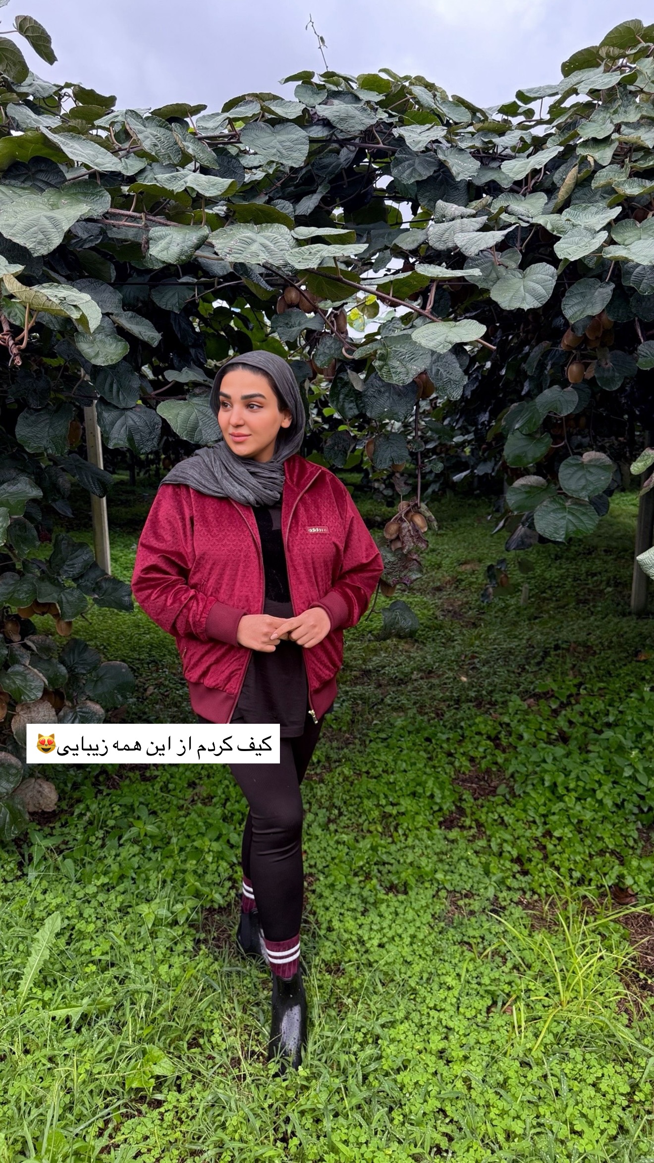  جدید ترین استوری اینستاگرام نفیسه عابدی