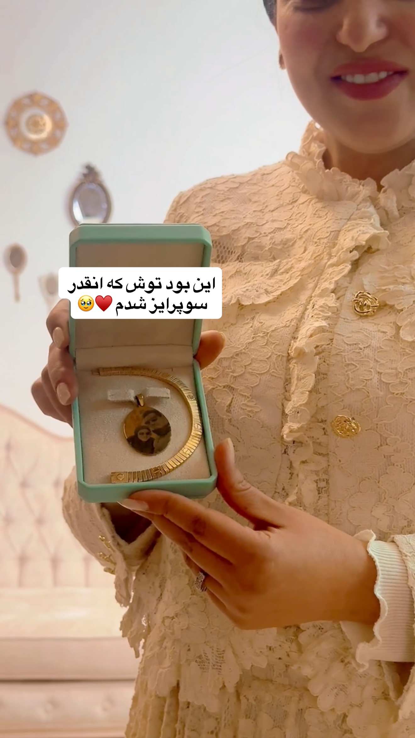  جدید ترین استوری اینستاگرام نفیسه عابدی