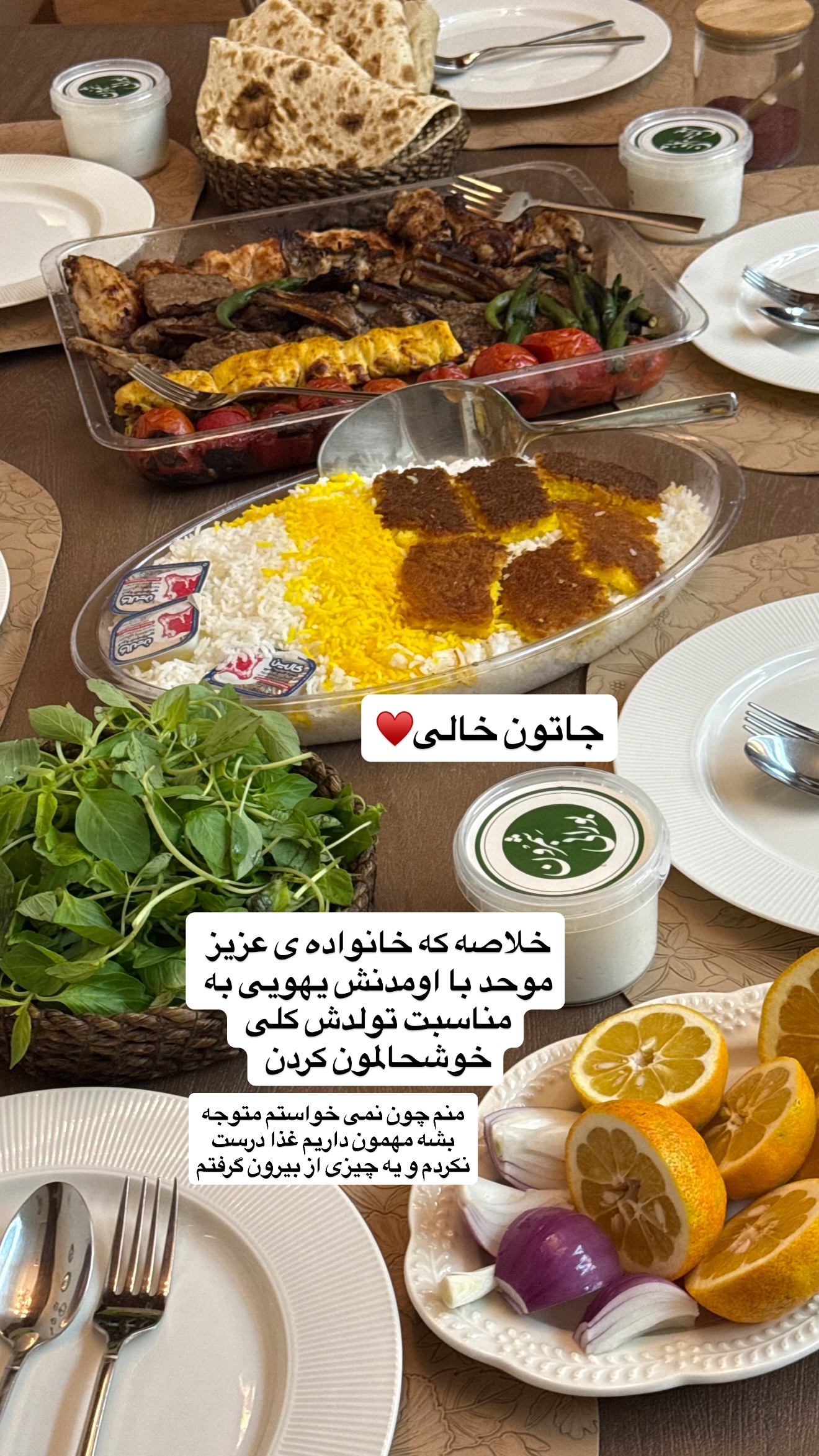  جدید ترین استوری اینستاگرام نفیسه عابدی