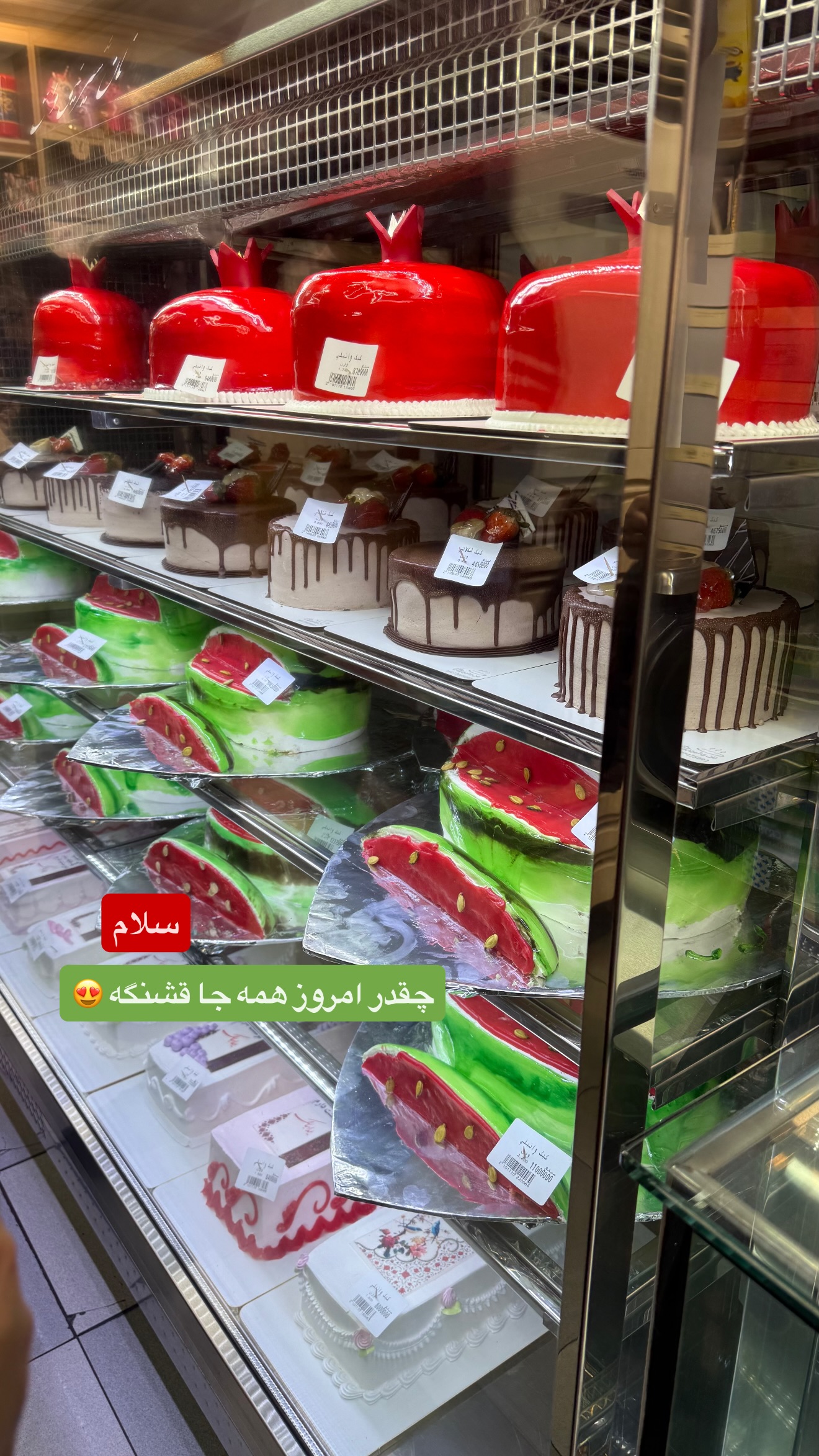  جدید ترین استوری اینستاگرام نفیسه عابدی