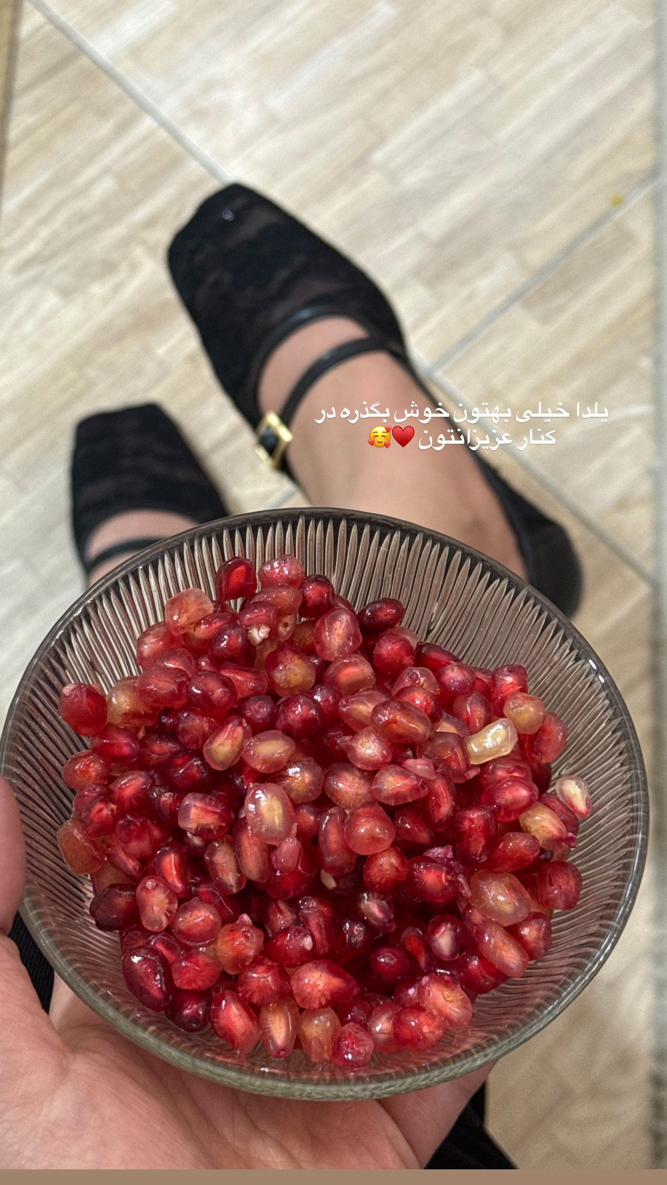  جدید ترین استوری اینستاگرام نفیسه عابدی