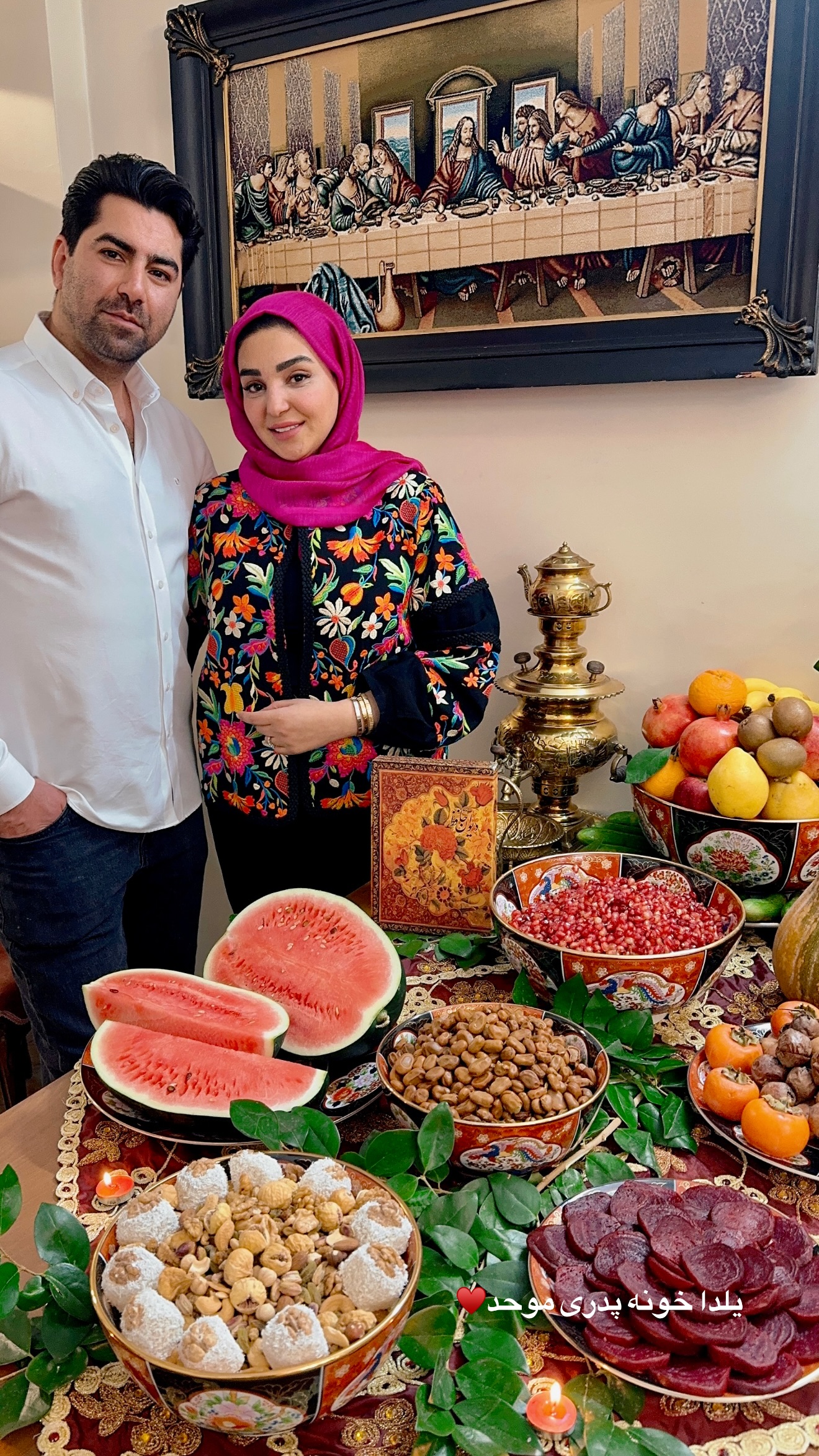  جدید ترین استوری اینستاگرام نفیسه عابدی