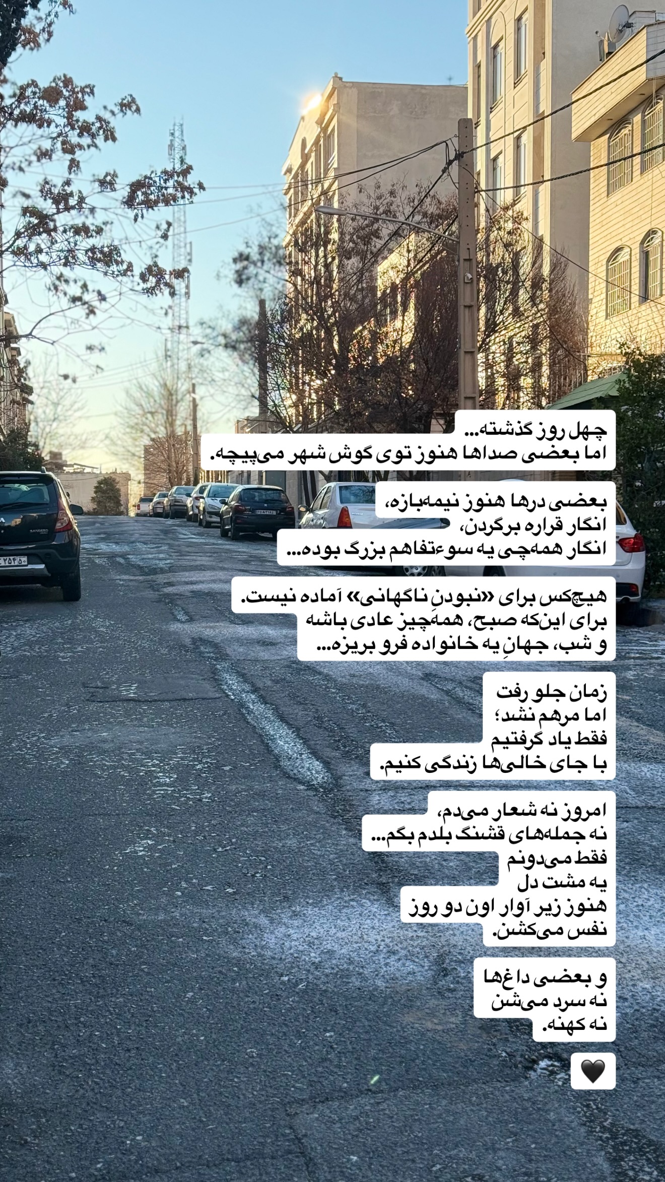  جدید ترین استوری اینستاگرام نفیسه عابدی