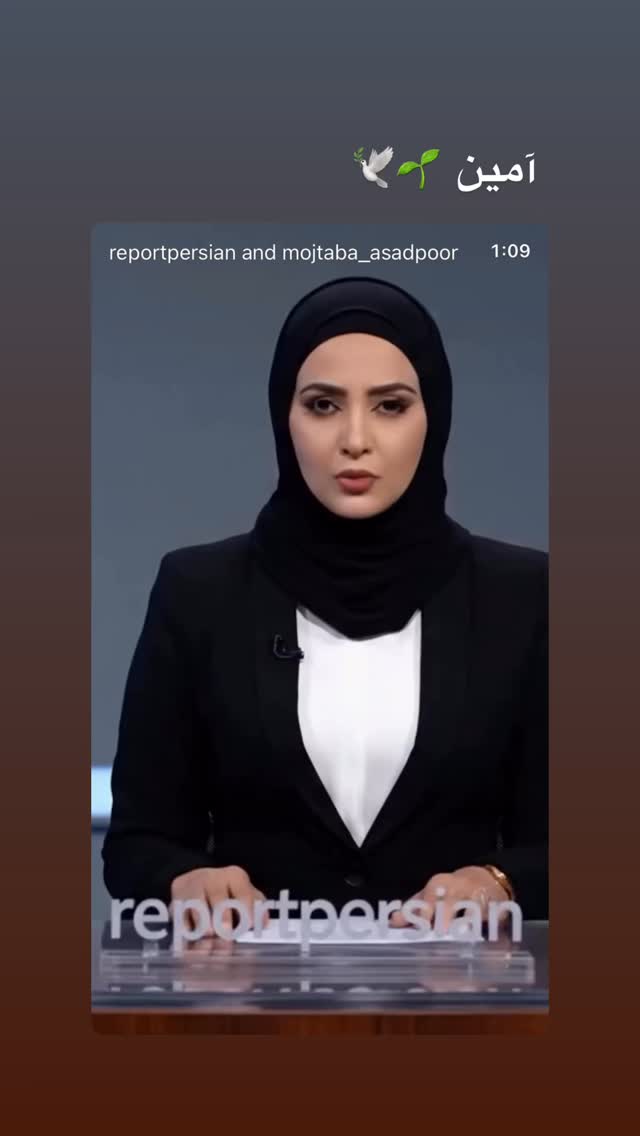  جدید ترین استوری اینستاگرام نغمه مقصودلو