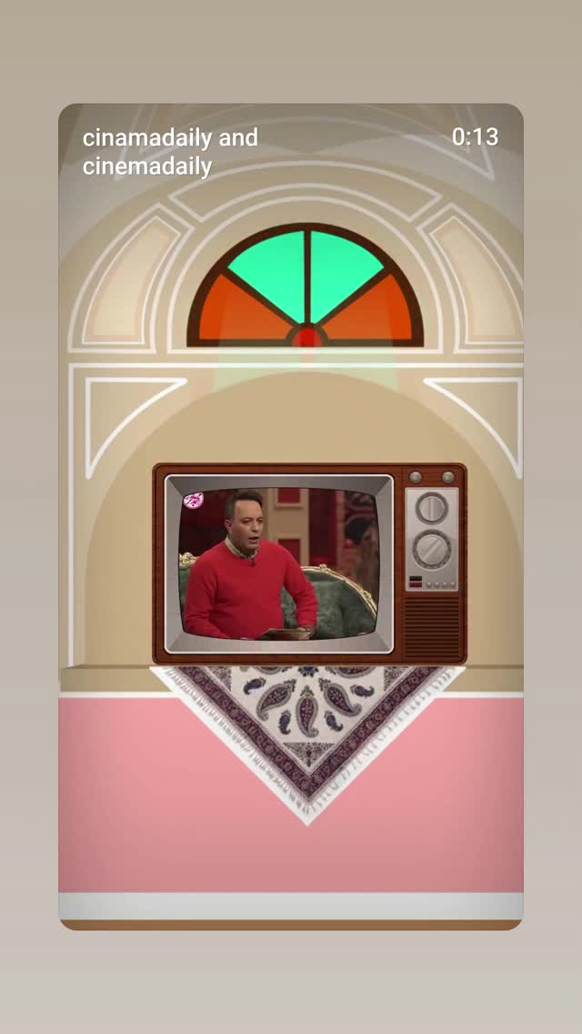  جدید ترین استوری اینستاگرام کامران نجف زاده