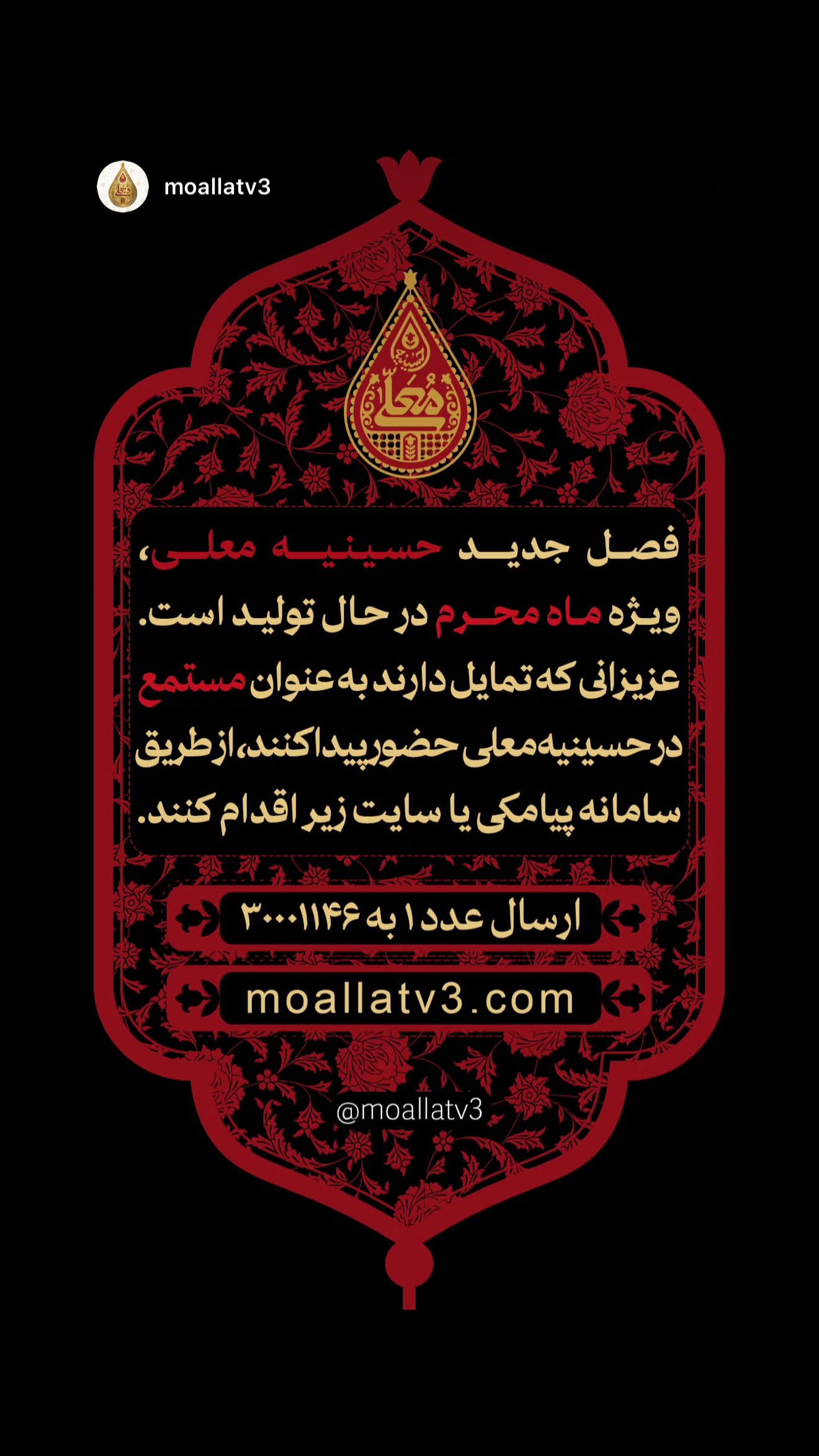  جدید ترین استوری اینستاگرام نجم الدين شريعتي