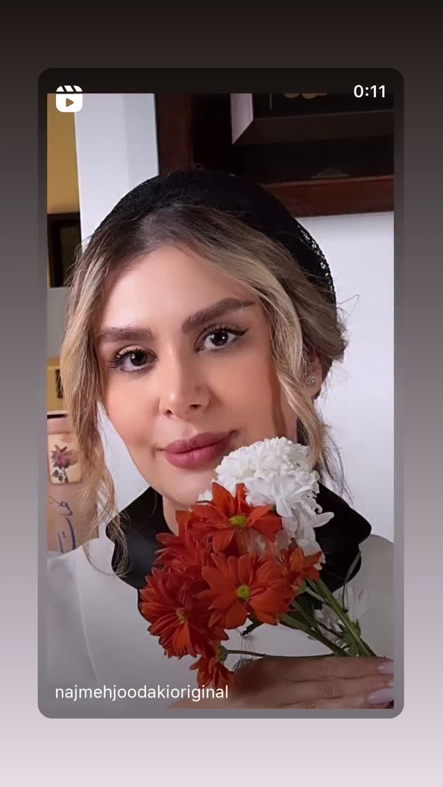  جدید ترین استوری اینستاگرام نجمه جودکی