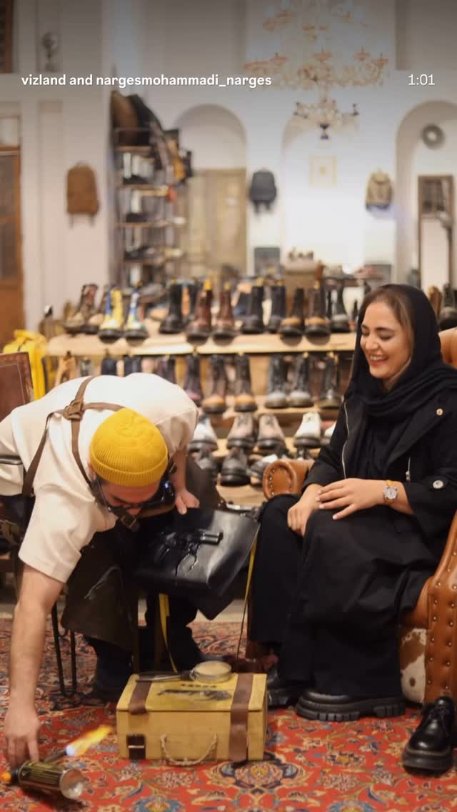  جدید ترین استوری اینستاگرام نرگس محمدی
