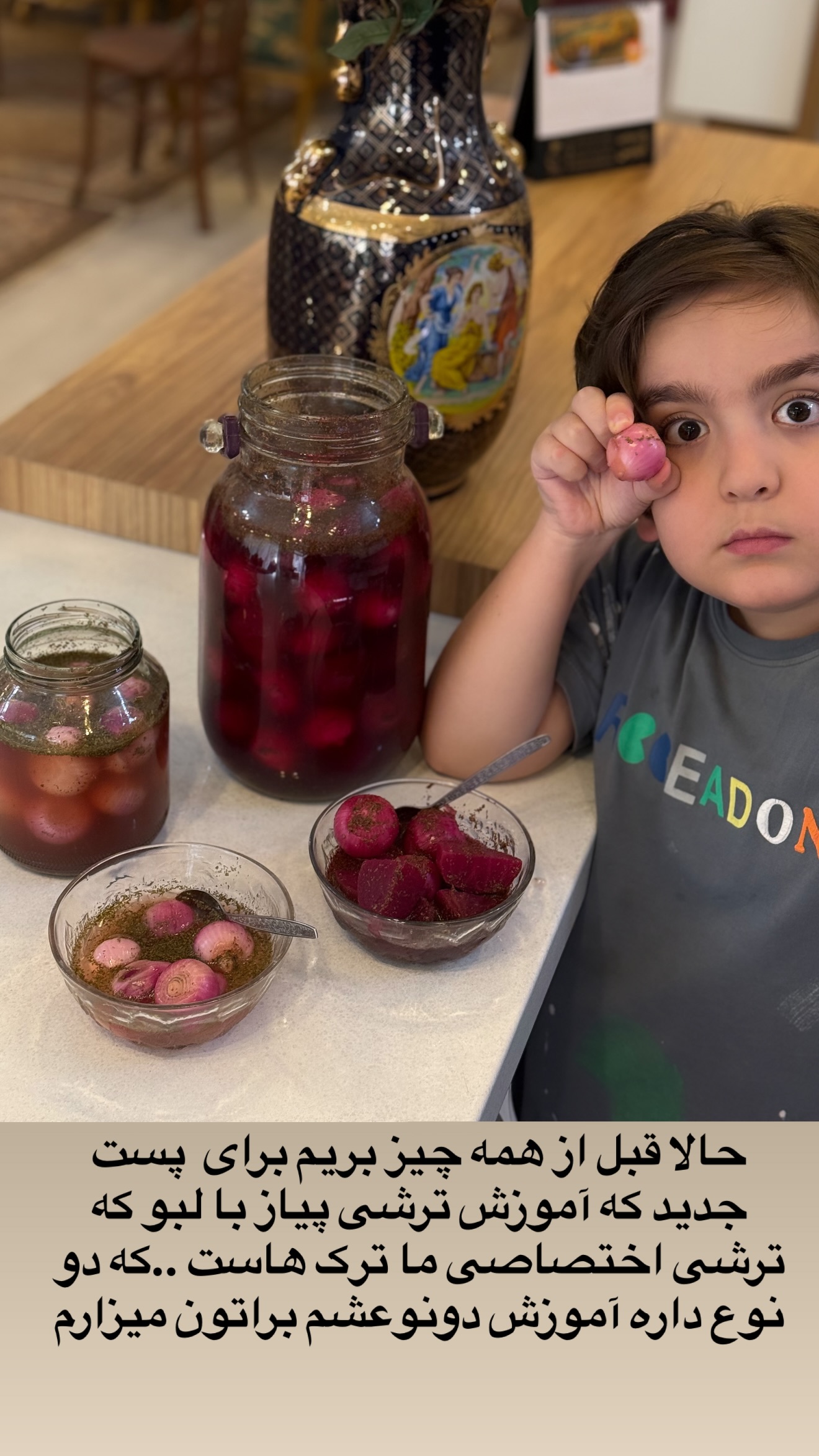  جدید ترین استوری اینستاگرام نسترن (خانواده تبریزی)