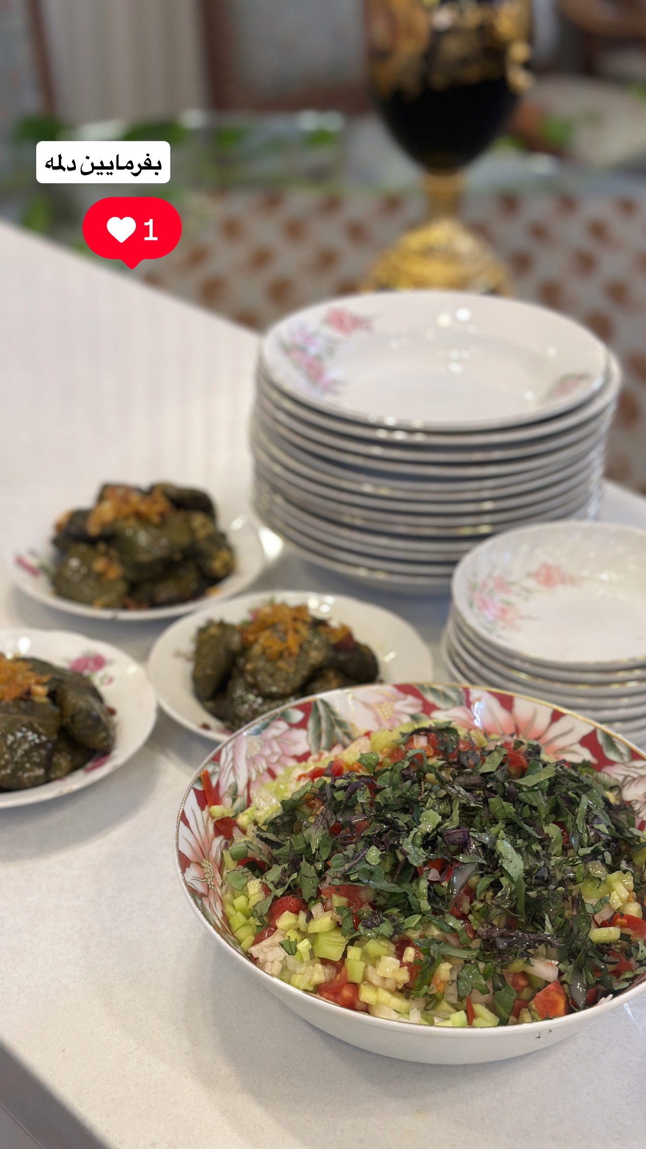  جدید ترین استوری اینستاگرام نسترن (خانواده تبریزی)