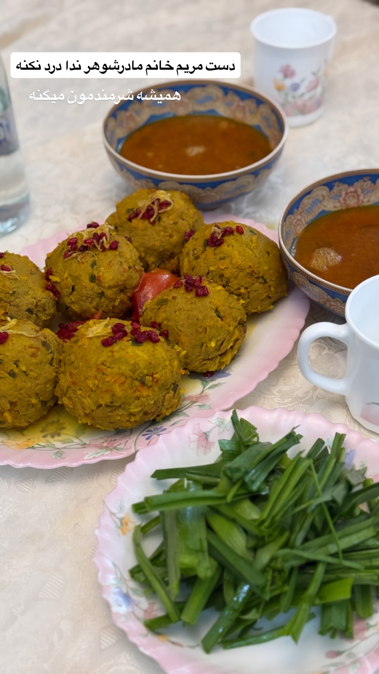  جدید ترین استوری اینستاگرام نسترن (خانواده تبریزی)
