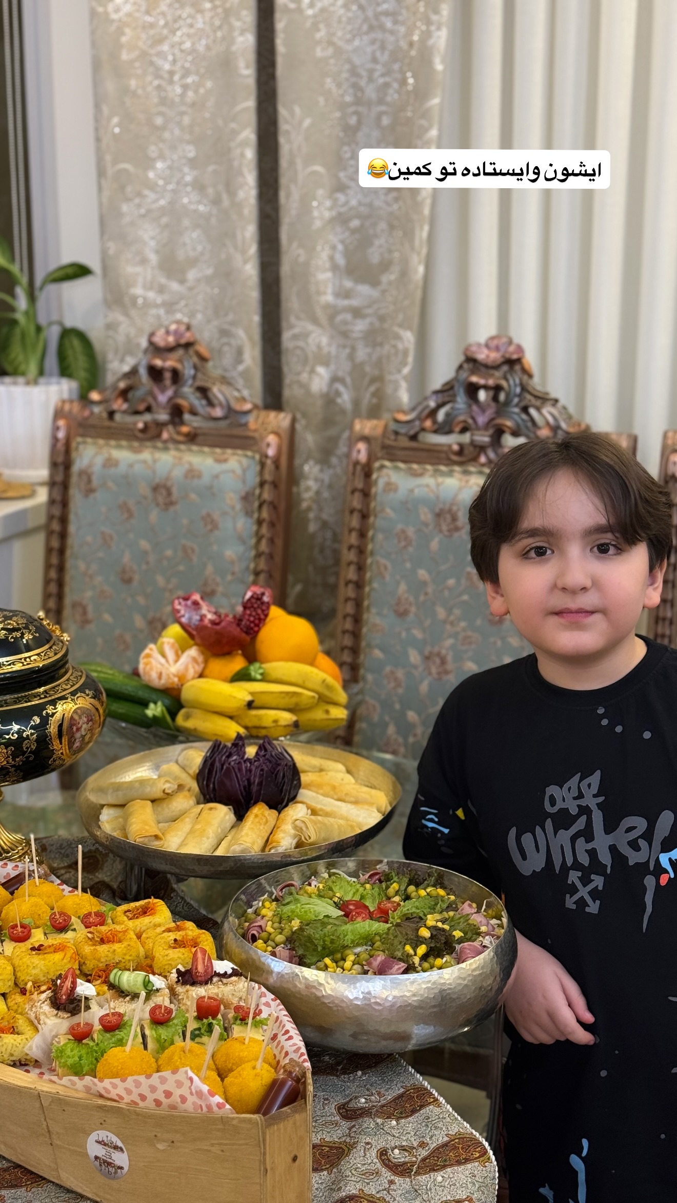  جدید ترین استوری اینستاگرام نسترن (خانواده تبریزی)