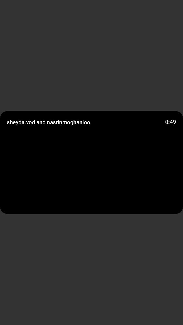  جدید ترین استوری اینستاگرام نسرین مقانلو