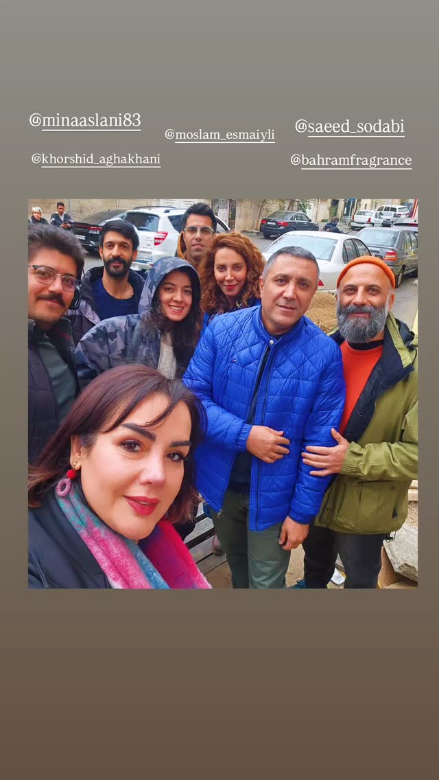  جدید ترین استوری اینستاگرام نسیرن پور جواد خواه