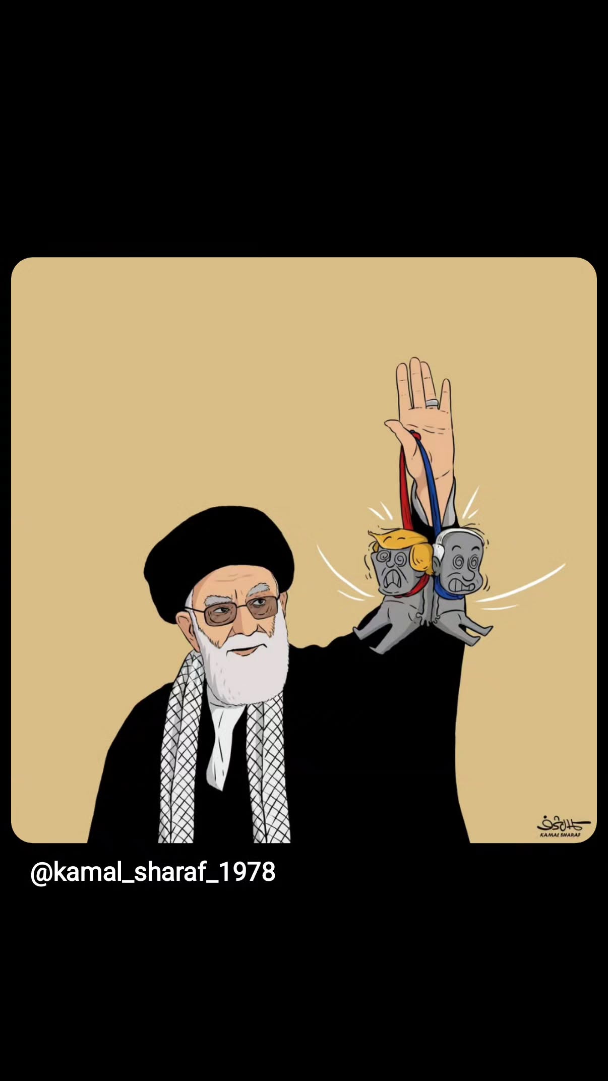 جدید ترین استوری اینستاگرام محسن نصرالله