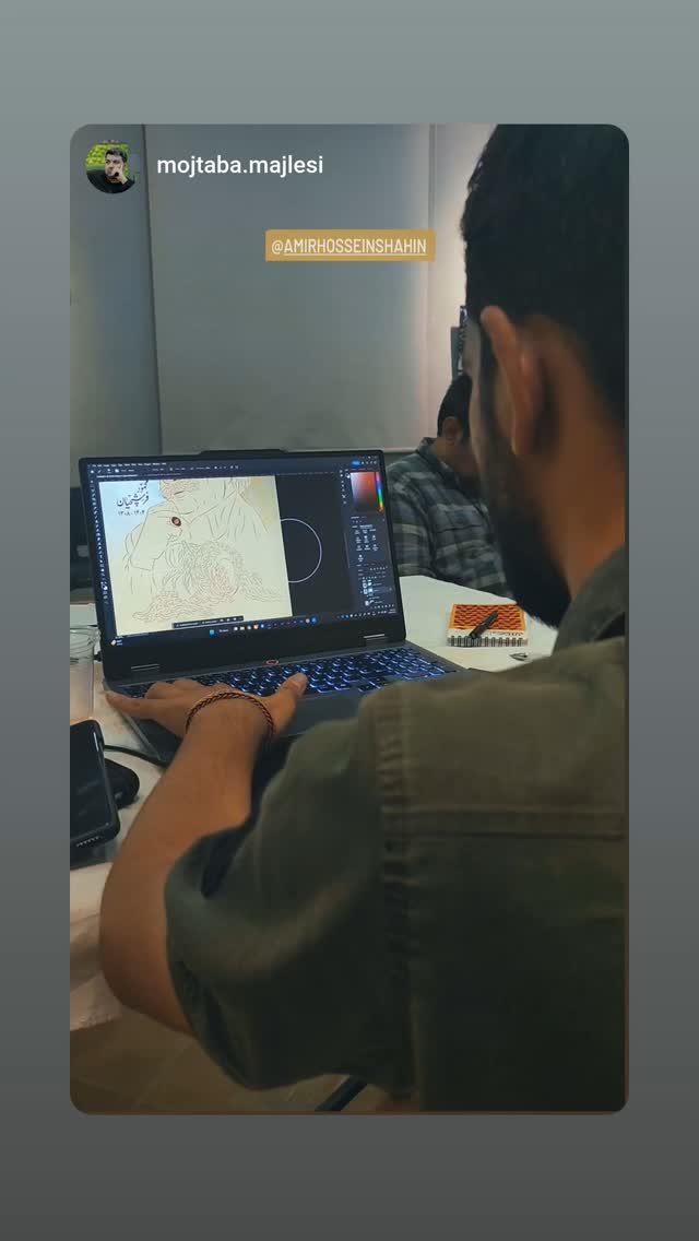  جدید ترین استوری اینستاگرام محسن نصرالله