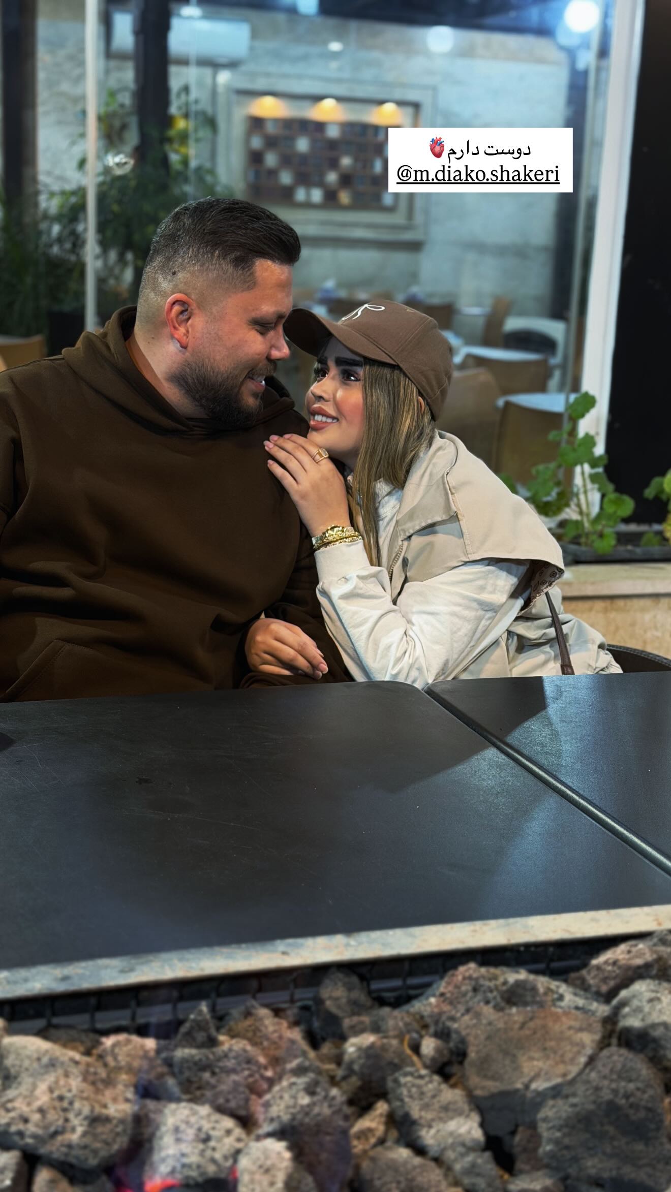  جدید ترین استوری اینستاگرام نسترن اکبری