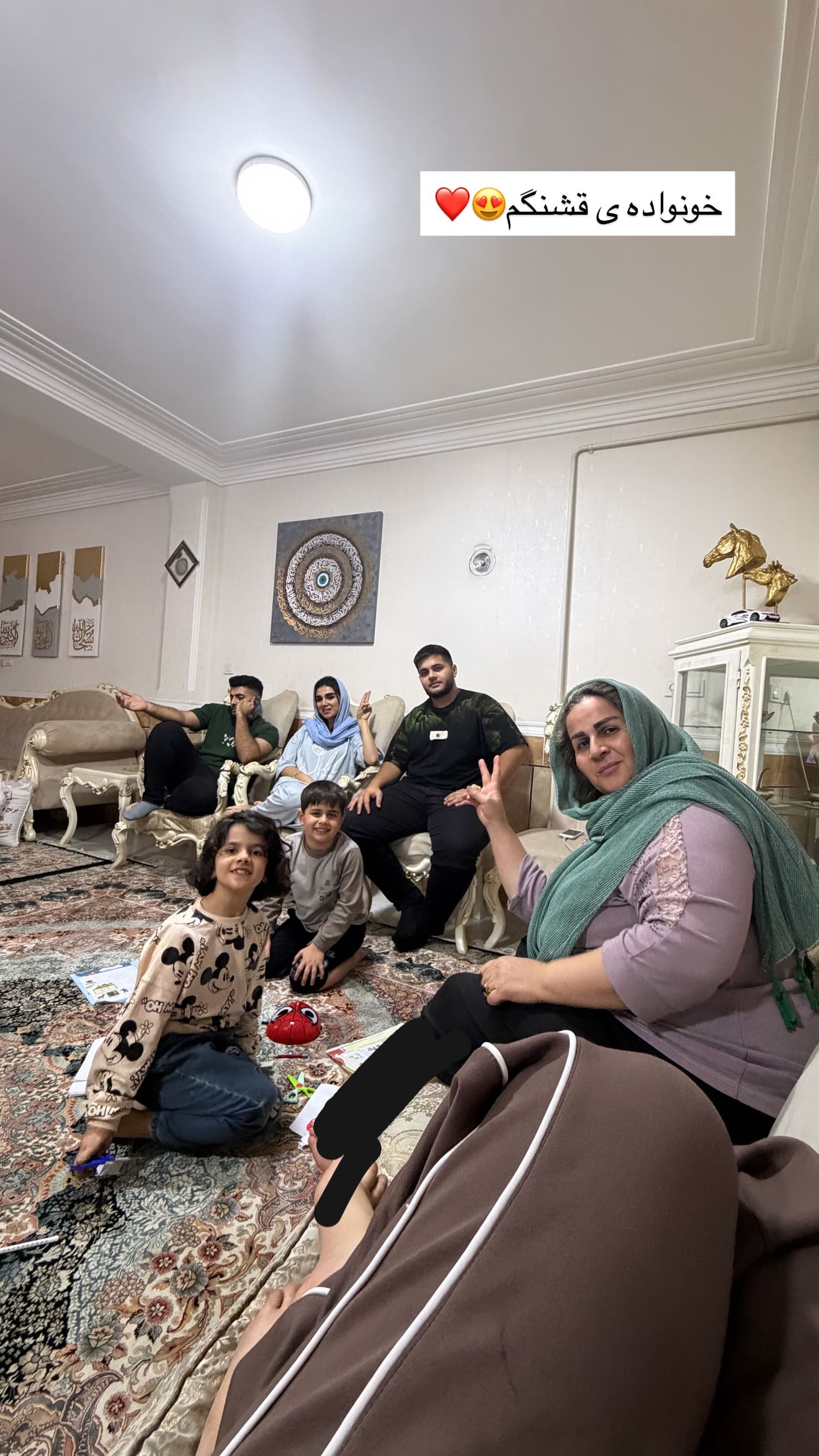  جدید ترین استوری اینستاگرام نسترن اکبری