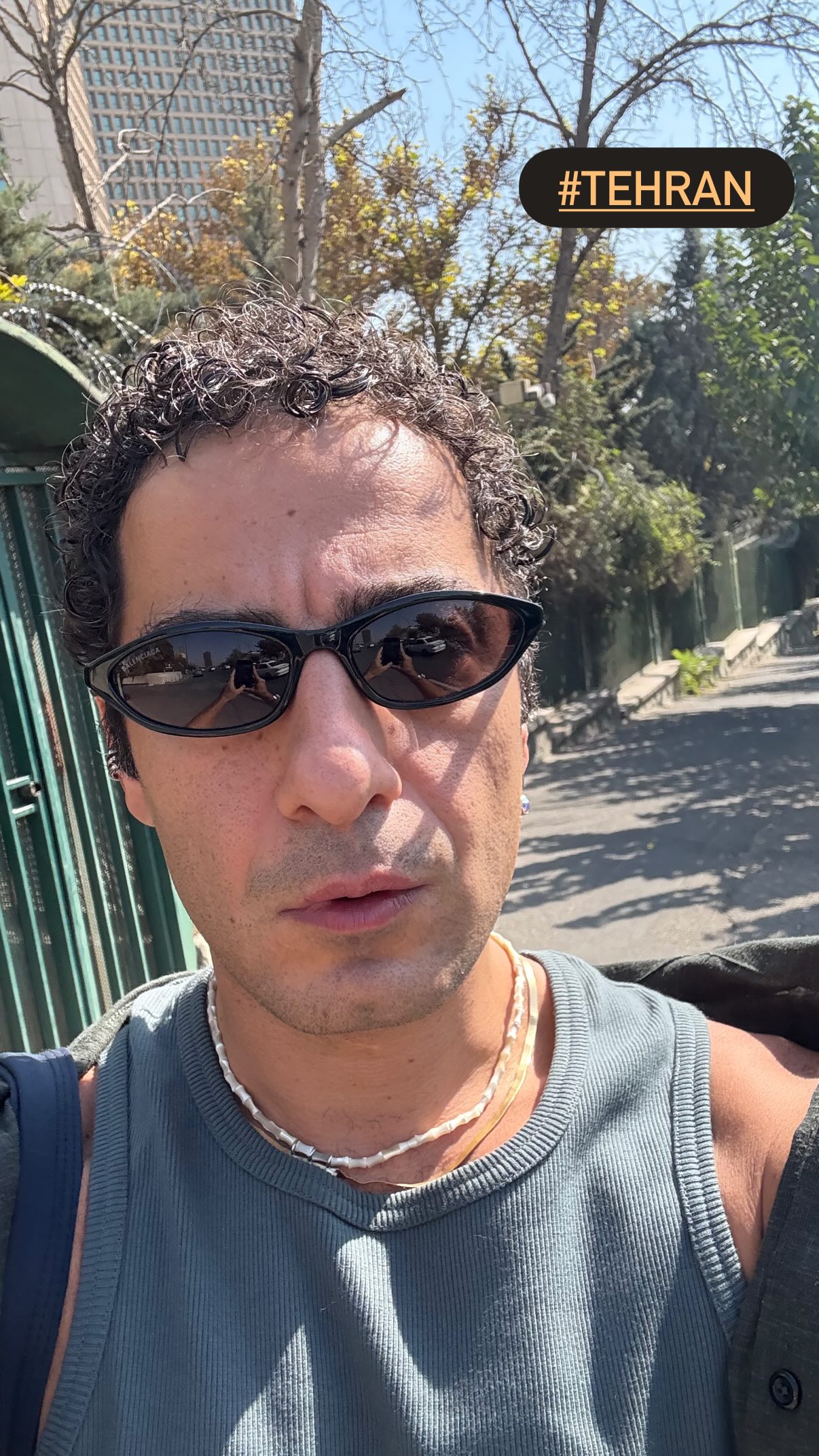  جدید ترین استوری اینستاگرام نوید محمد زاده