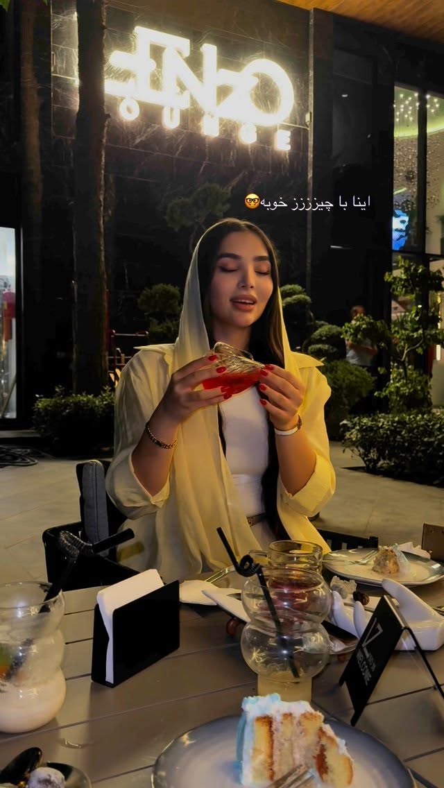  جدید ترین استوری اینستاگرام نازنین بهبودی