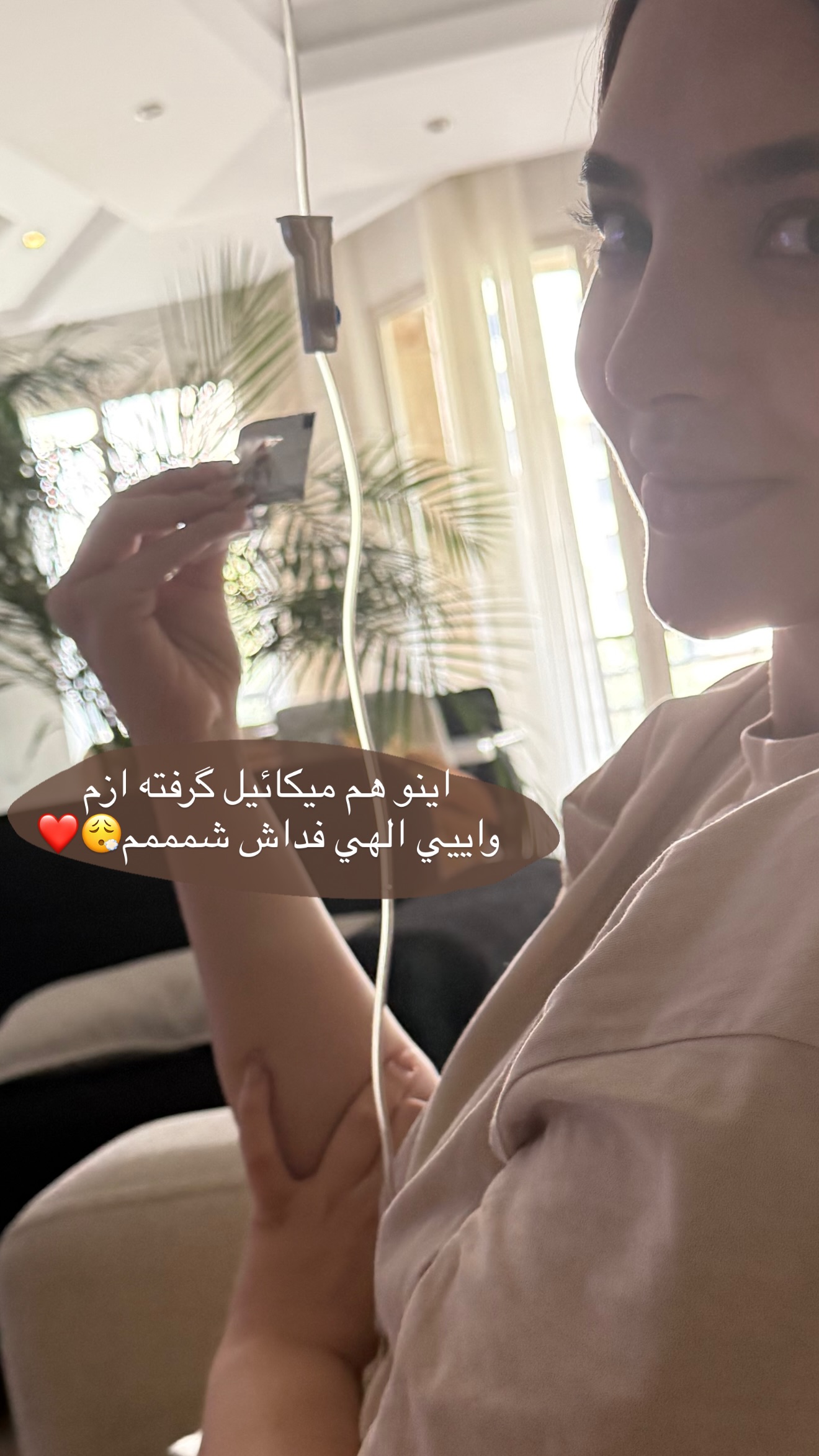  جدید ترین استوری اینستاگرام نازنین بهبودی