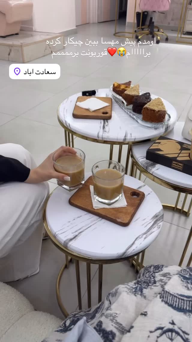 جدید ترین استوری اینستاگرام نازنین بهبودی