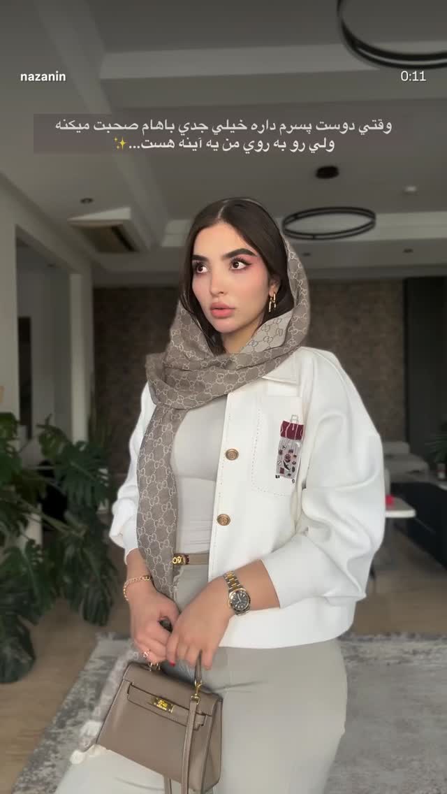  جدید ترین استوری اینستاگرام نازنین بهبودی