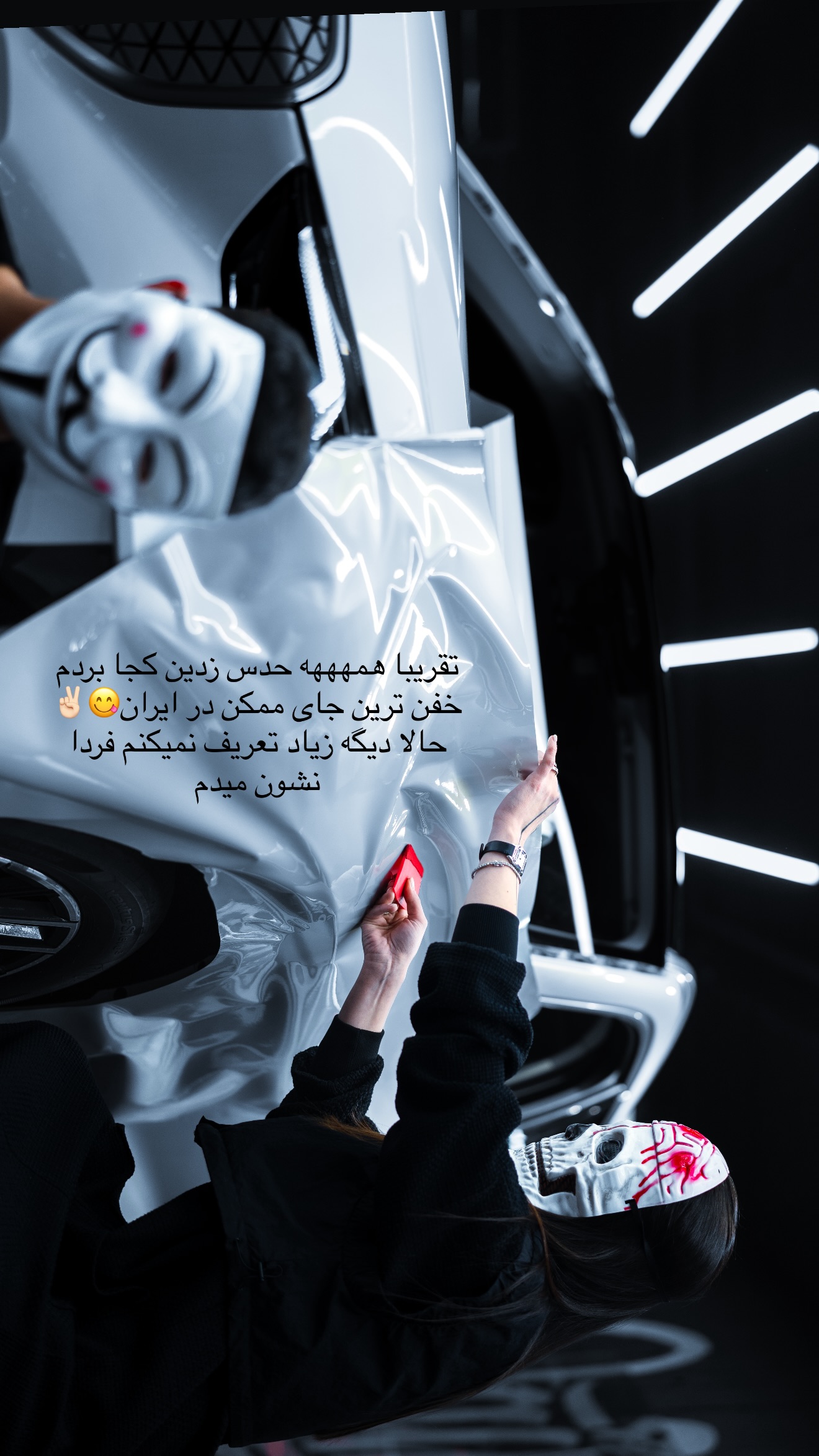  جدید ترین استوری اینستاگرام نازنین بهبودی