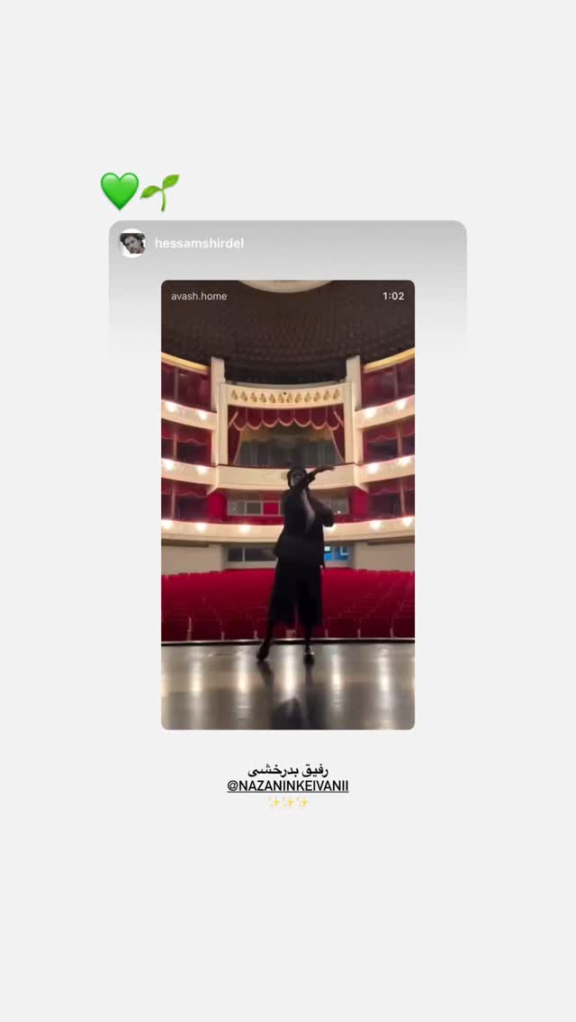  جدید ترین استوری اینستاگرام نازنین کیوانی