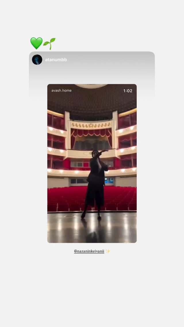  جدید ترین استوری اینستاگرام نازنین کیوانی