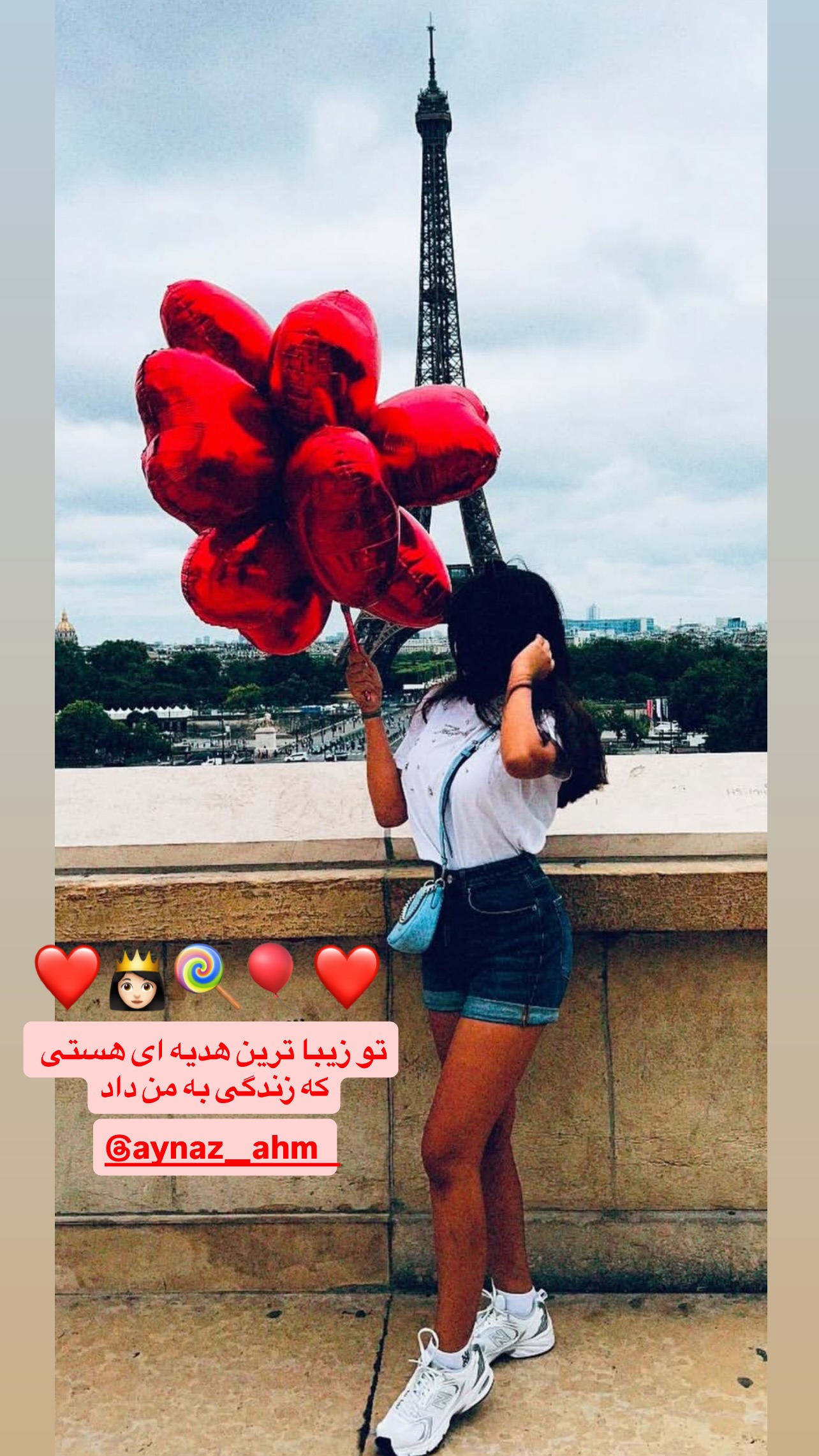  جدید ترین استوری اینستاگرام نازنین کیوانی