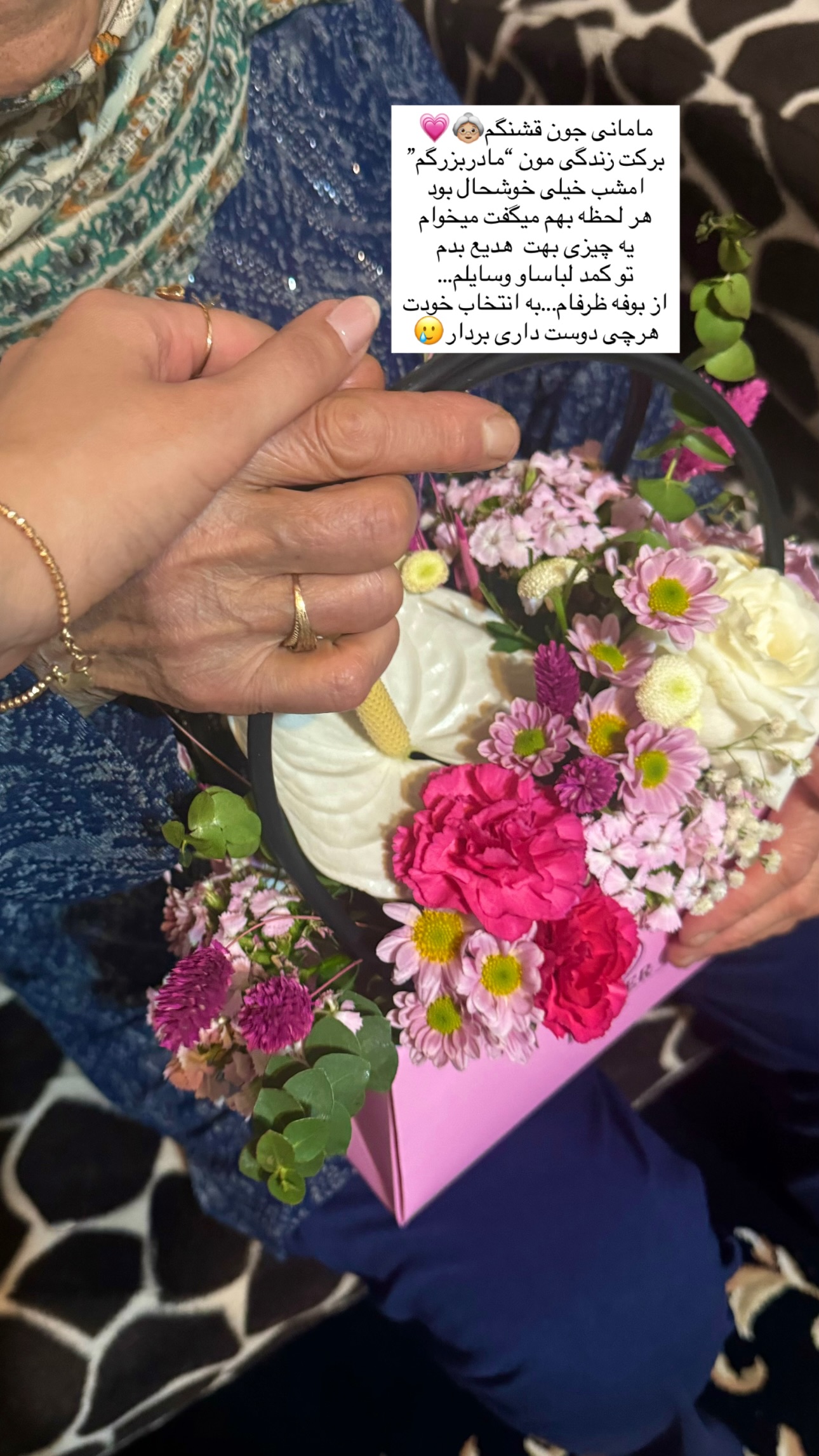  جدید ترین استوری اینستاگرام سیده ندا لنگری