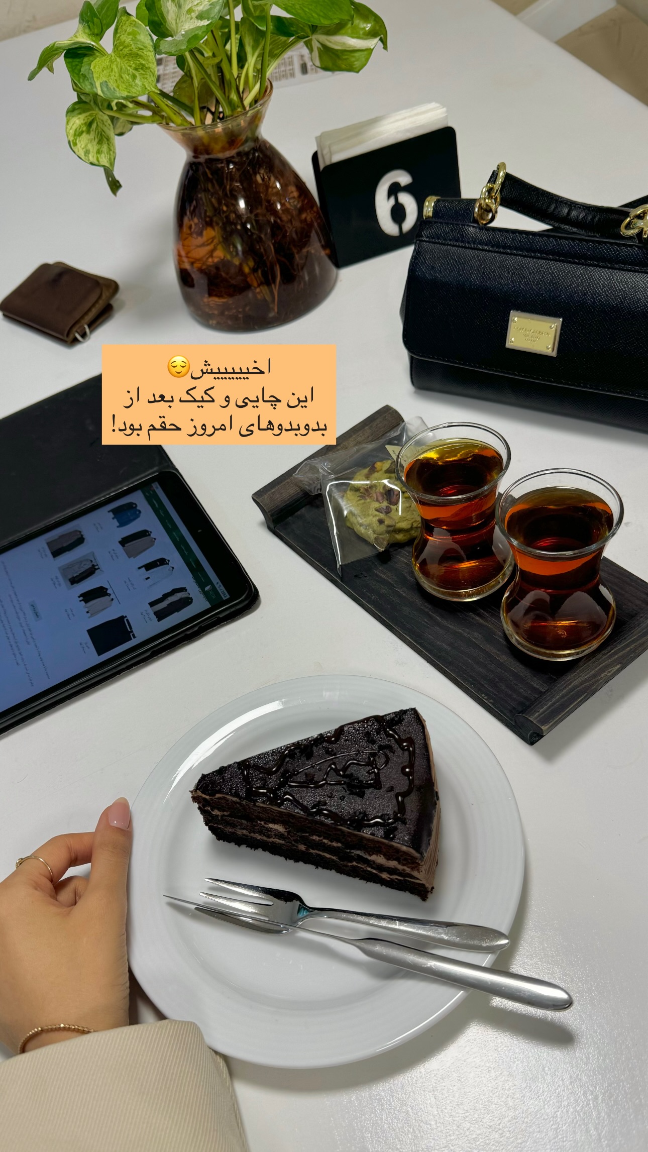  جدید ترین استوری اینستاگرام سیده ندا لنگری