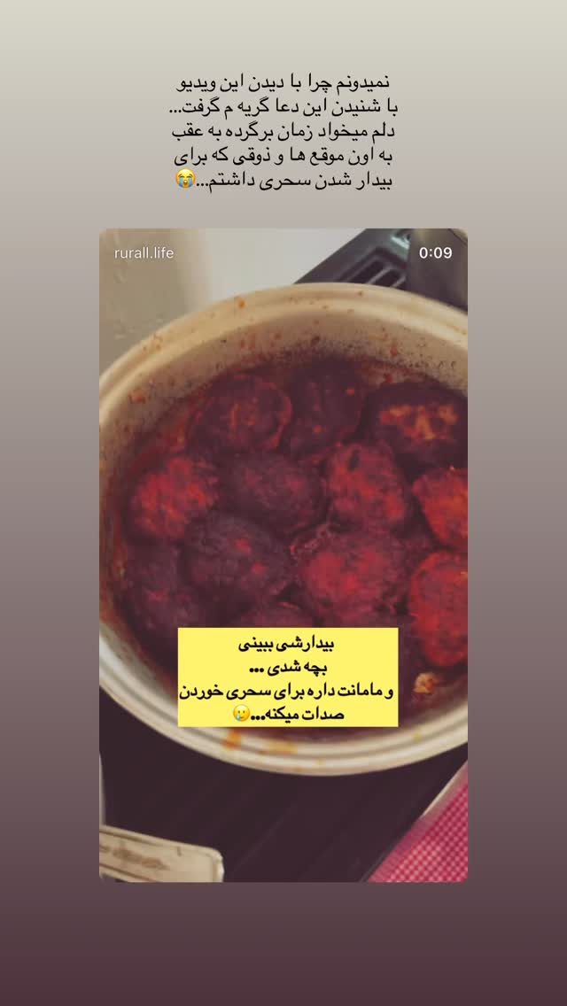  جدید ترین استوری اینستاگرام سیده ندا لنگری