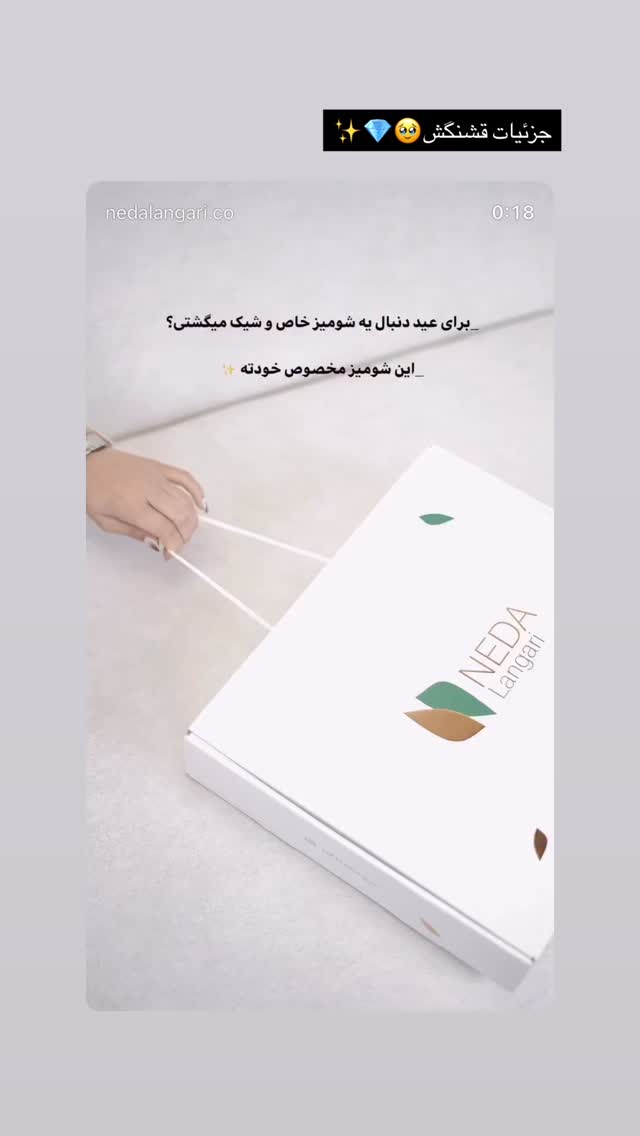  جدید ترین استوری اینستاگرام سیده ندا لنگری