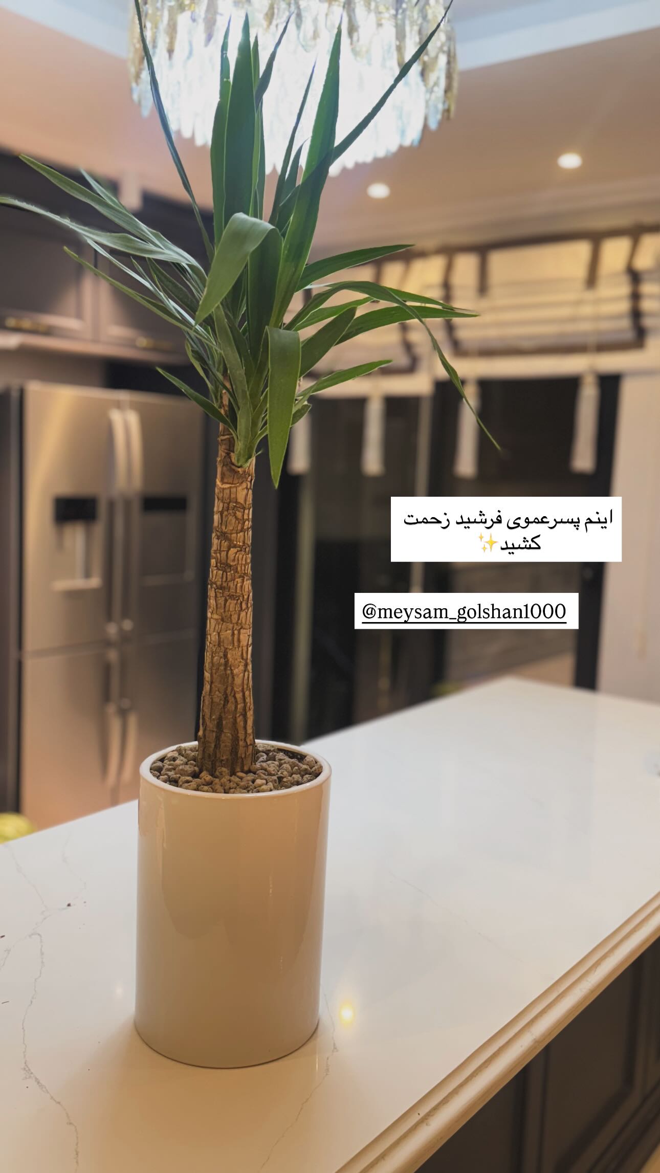  جدید ترین استوری اینستاگرام ندا (مامان فرفری)