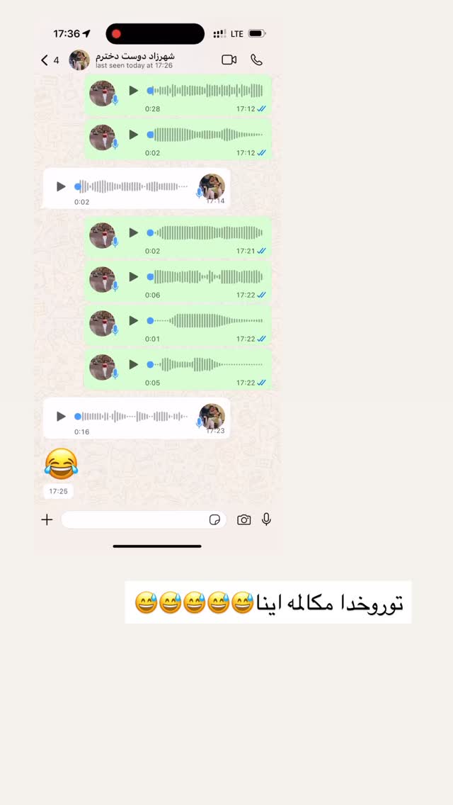  جدید ترین استوری اینستاگرام ندا (مامان فرفری)