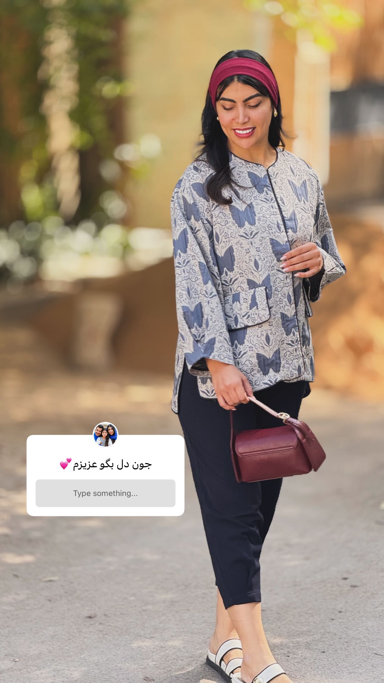  جدید ترین استوری اینستاگرام ندا (مامان فرفری)