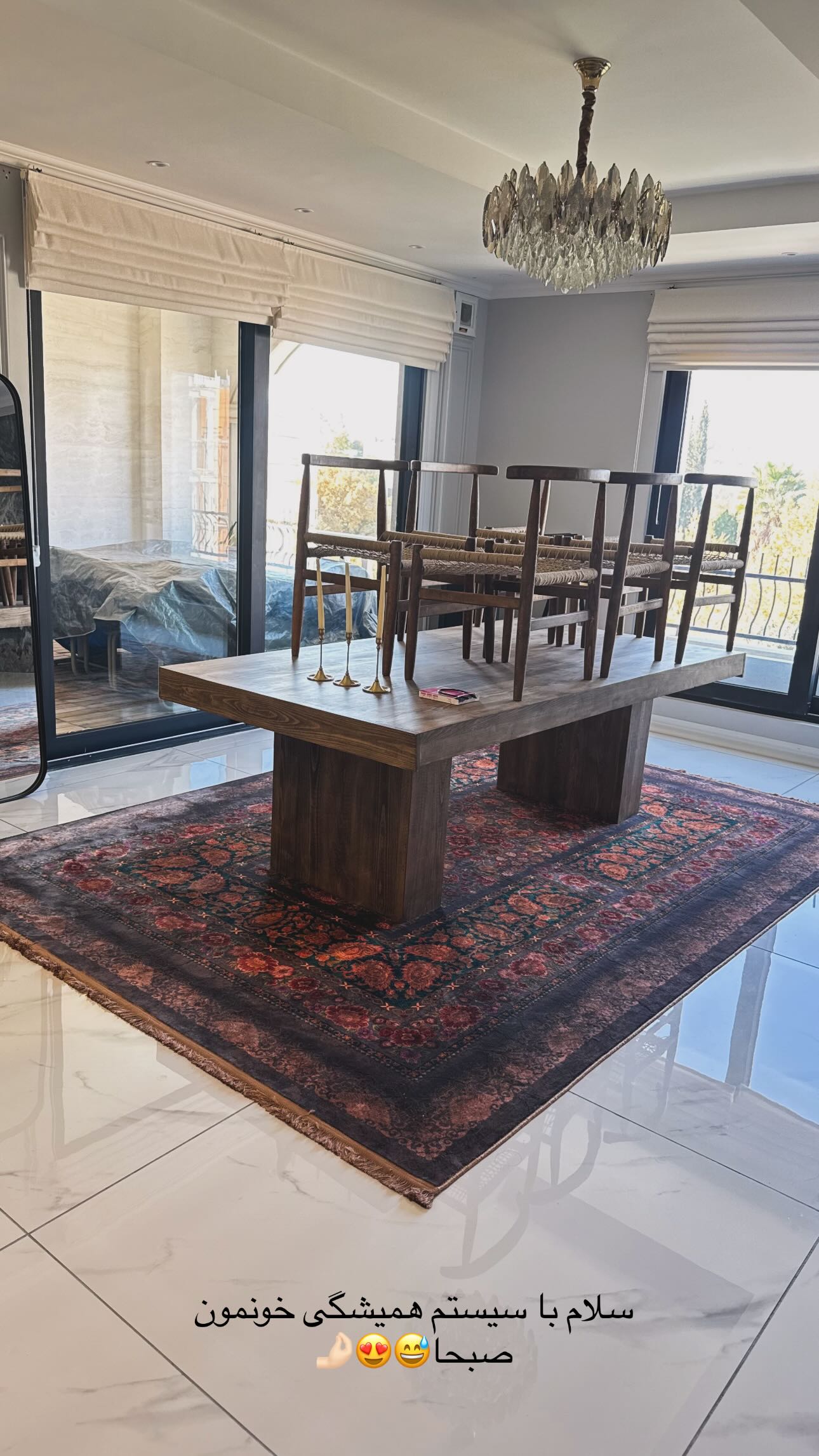  جدید ترین استوری اینستاگرام ندا (مامان فرفری)